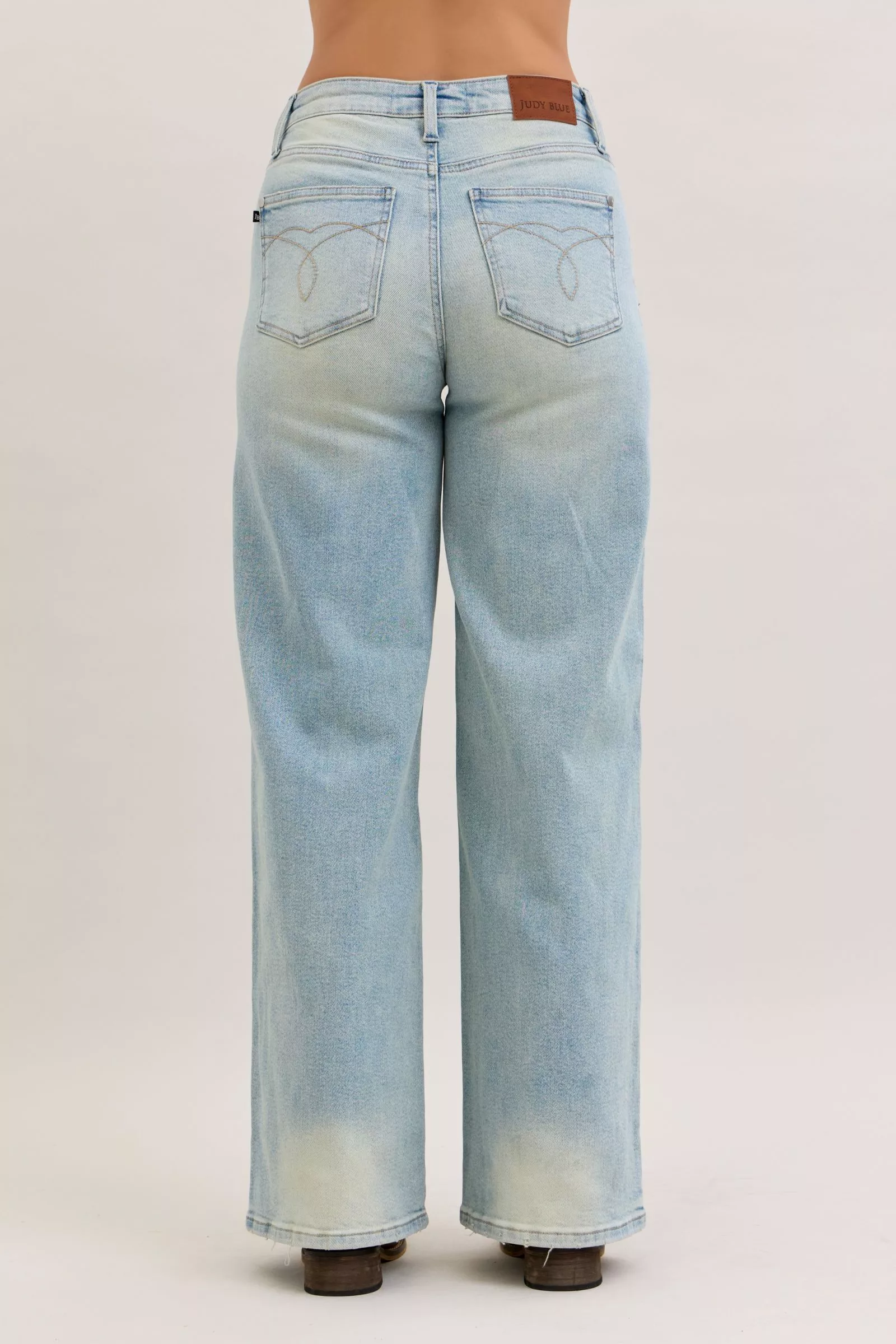 Judy Blue High Waist Column Straight Jeans - Image 4
