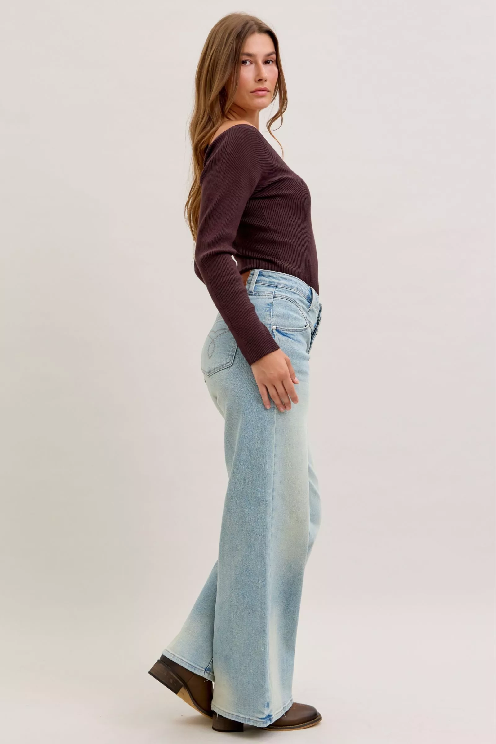 Judy Blue High Waist Column Straight Jeans - Image 9