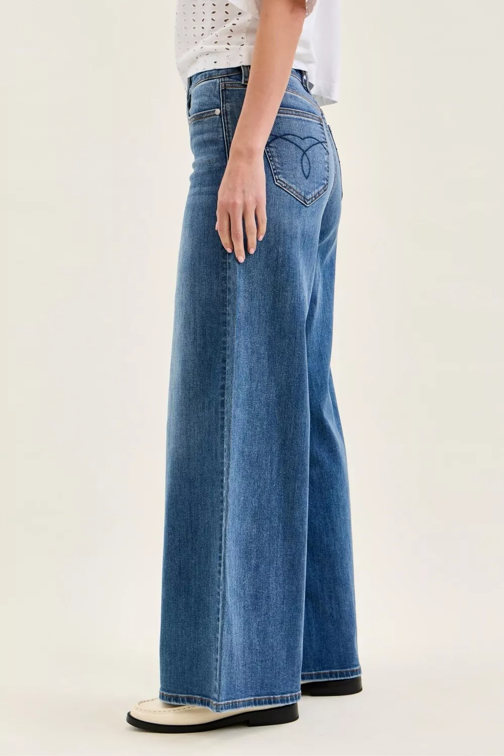 Judy Blue High Waist Palazzo Jeans - Image 3