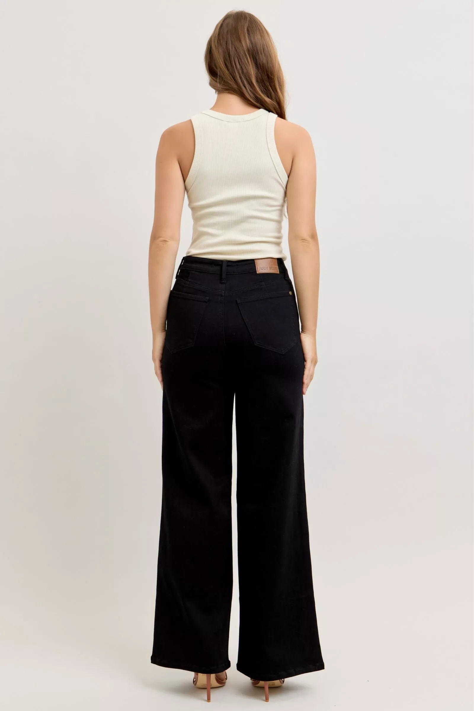Judy Blue High-Waisted Wide Leg Jeans - Image 8