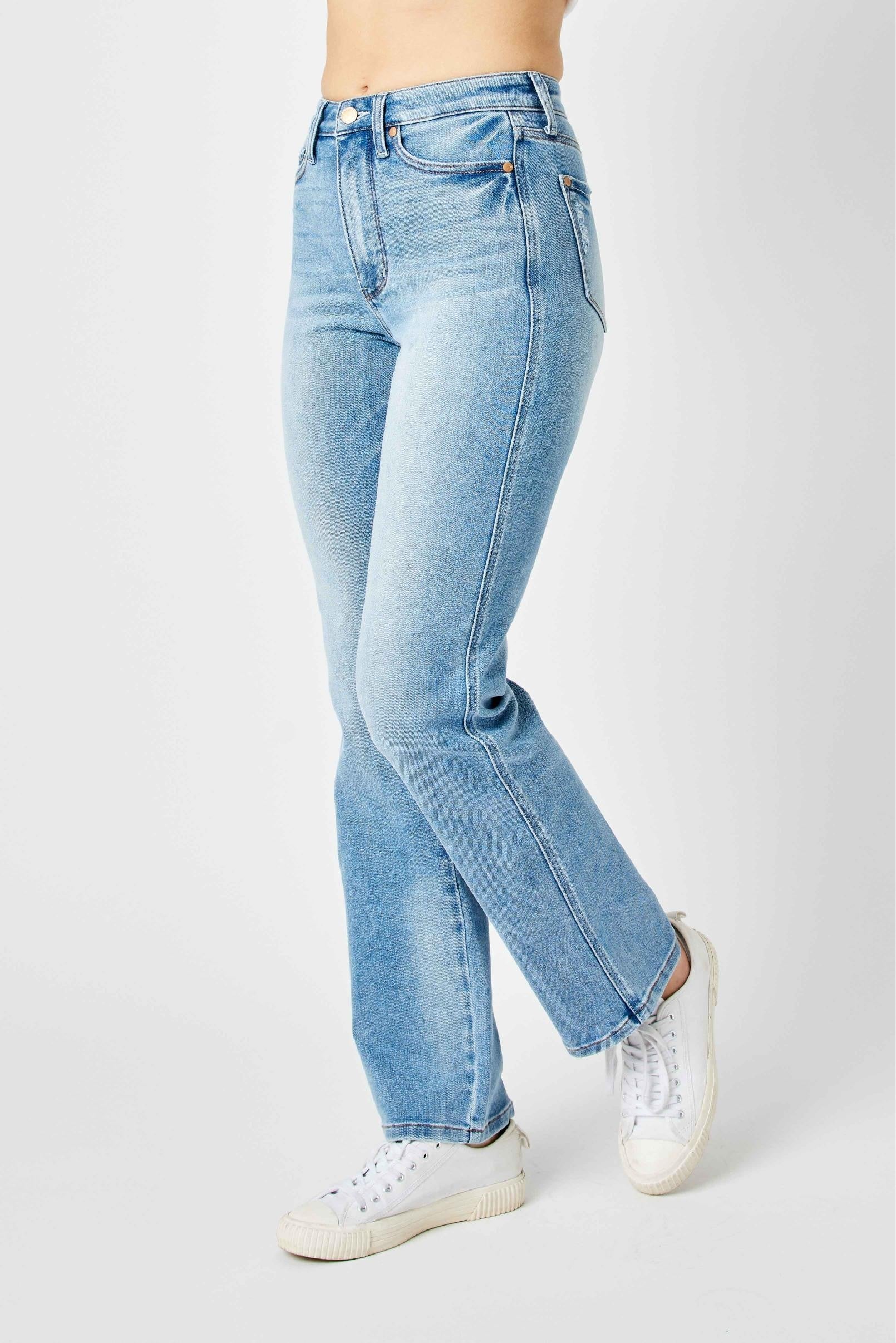Judy Blue True To Size Tummy Control Straight Jeans - Image 2