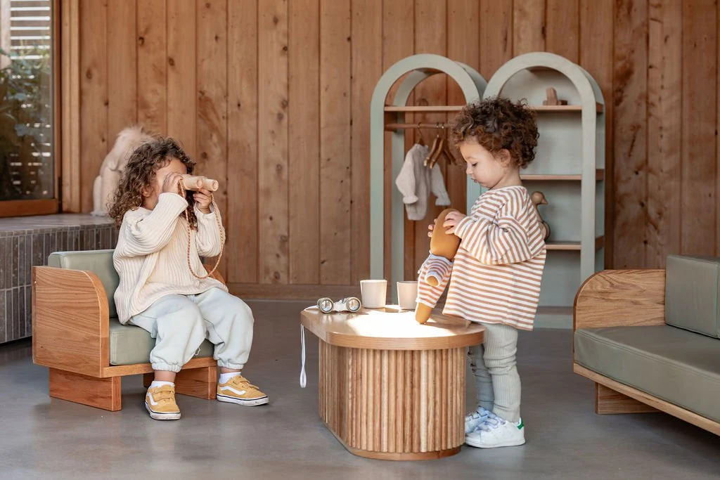 Junior Armchair - Sage | Kids Lounge Chair - Image 3