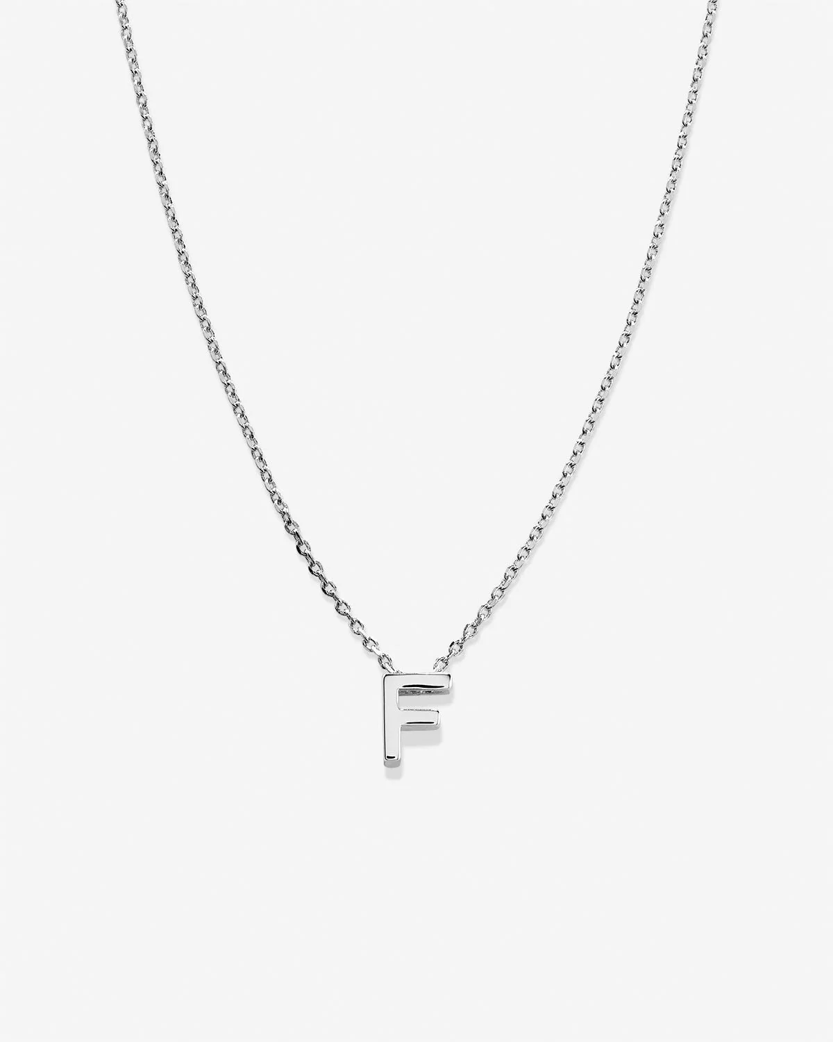 Just For You Initial Necklace — F - Image 5