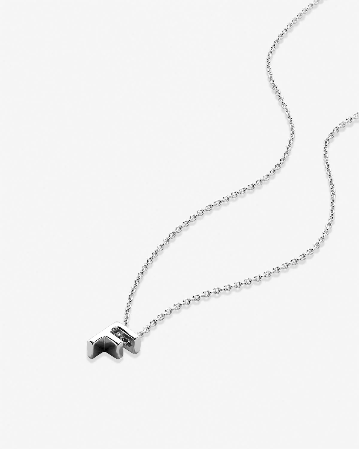 Just For You Initial Necklace — F - Image 6