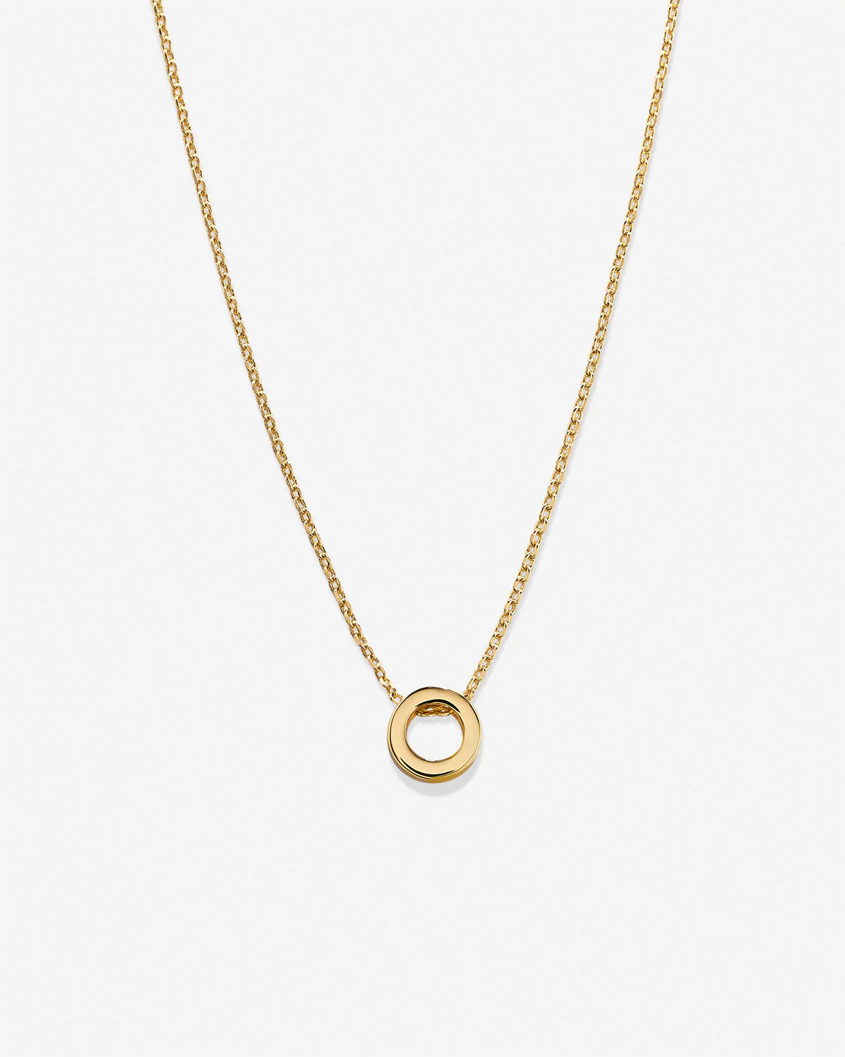 Just For You Initial Necklace — O - Image 3