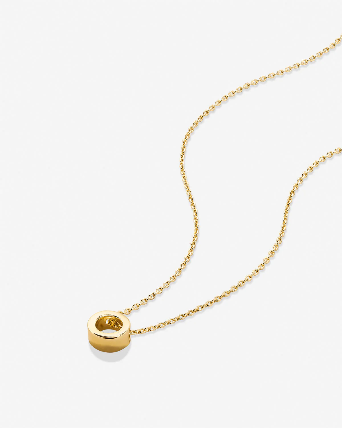 Just For You Initial Necklace — O - Image 4
