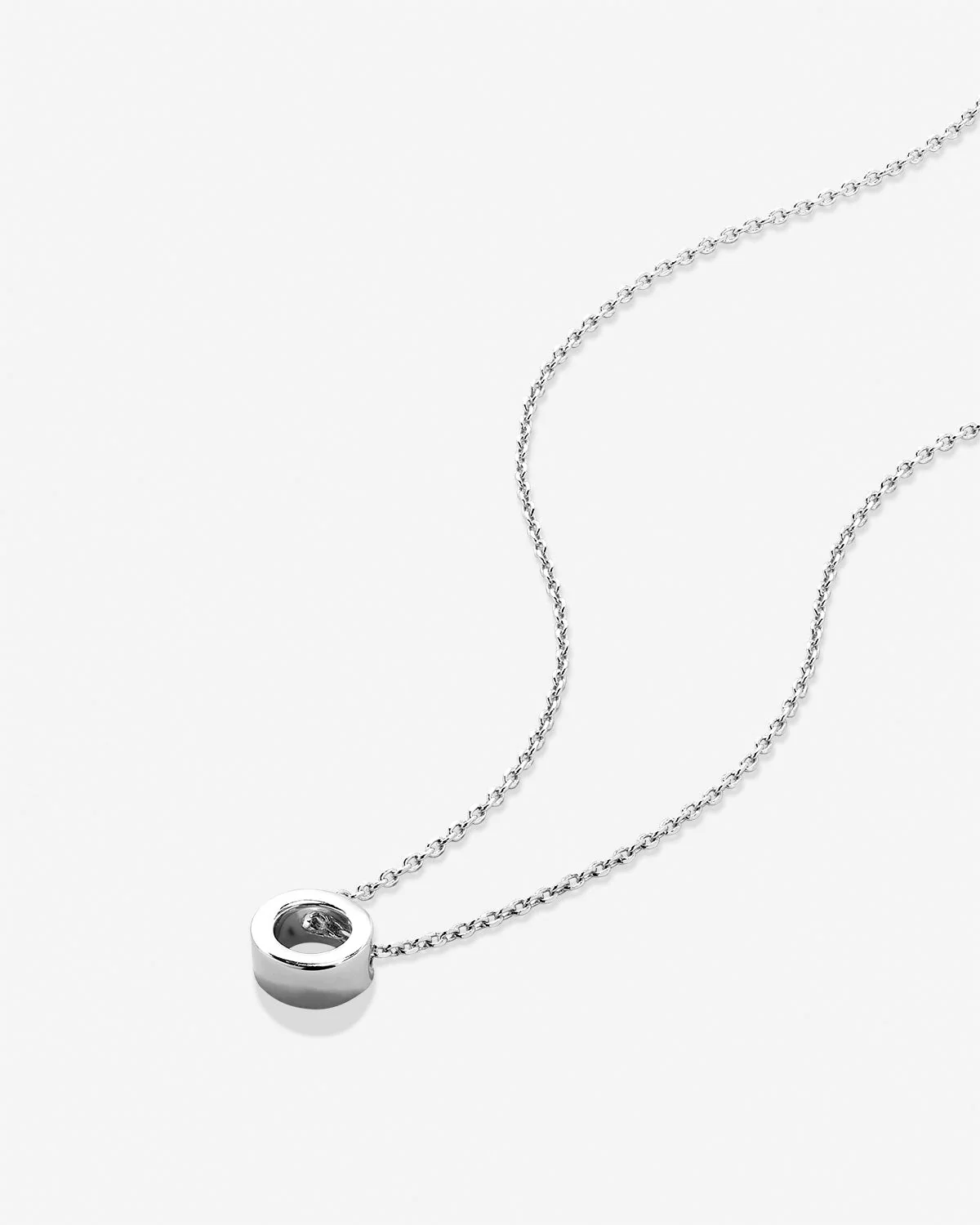 Just For You Initial Necklace — O - Image 6