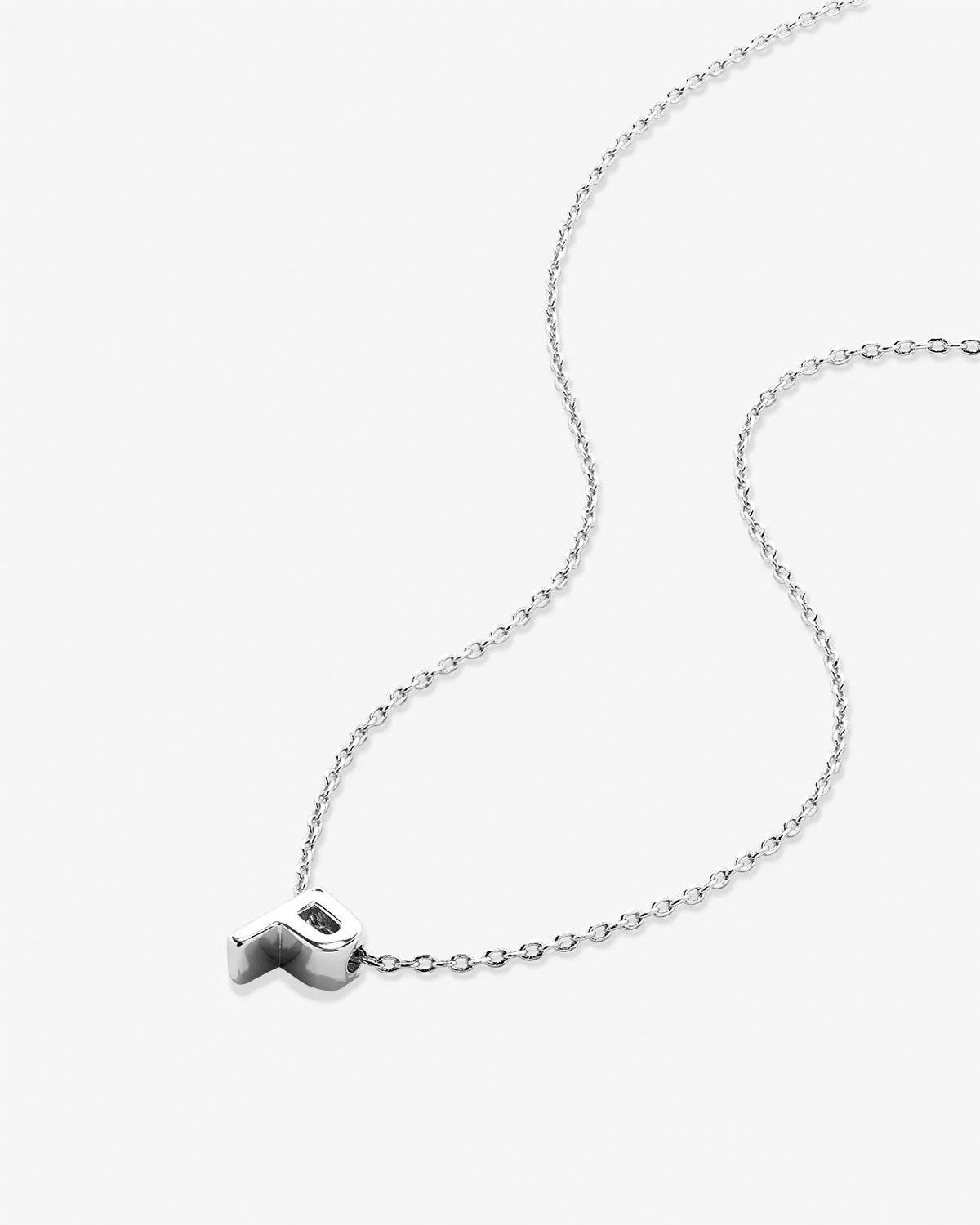 Just For You Initial Necklace — P - Image 6