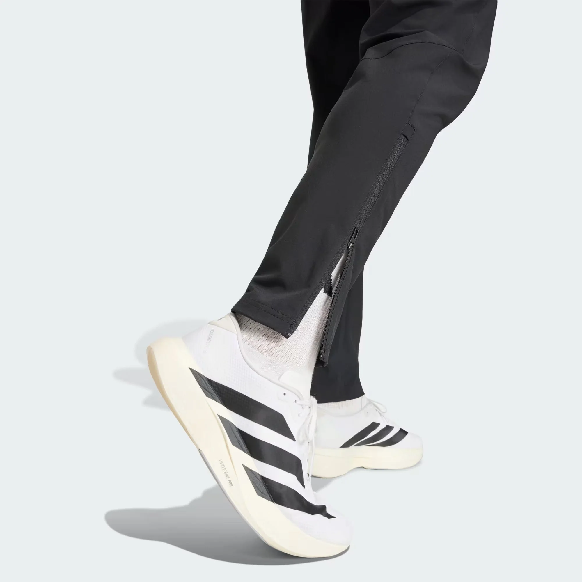 [jz9327] Mens Adidas Dfb Germany Tiro Travel Pants - Black - Image 6