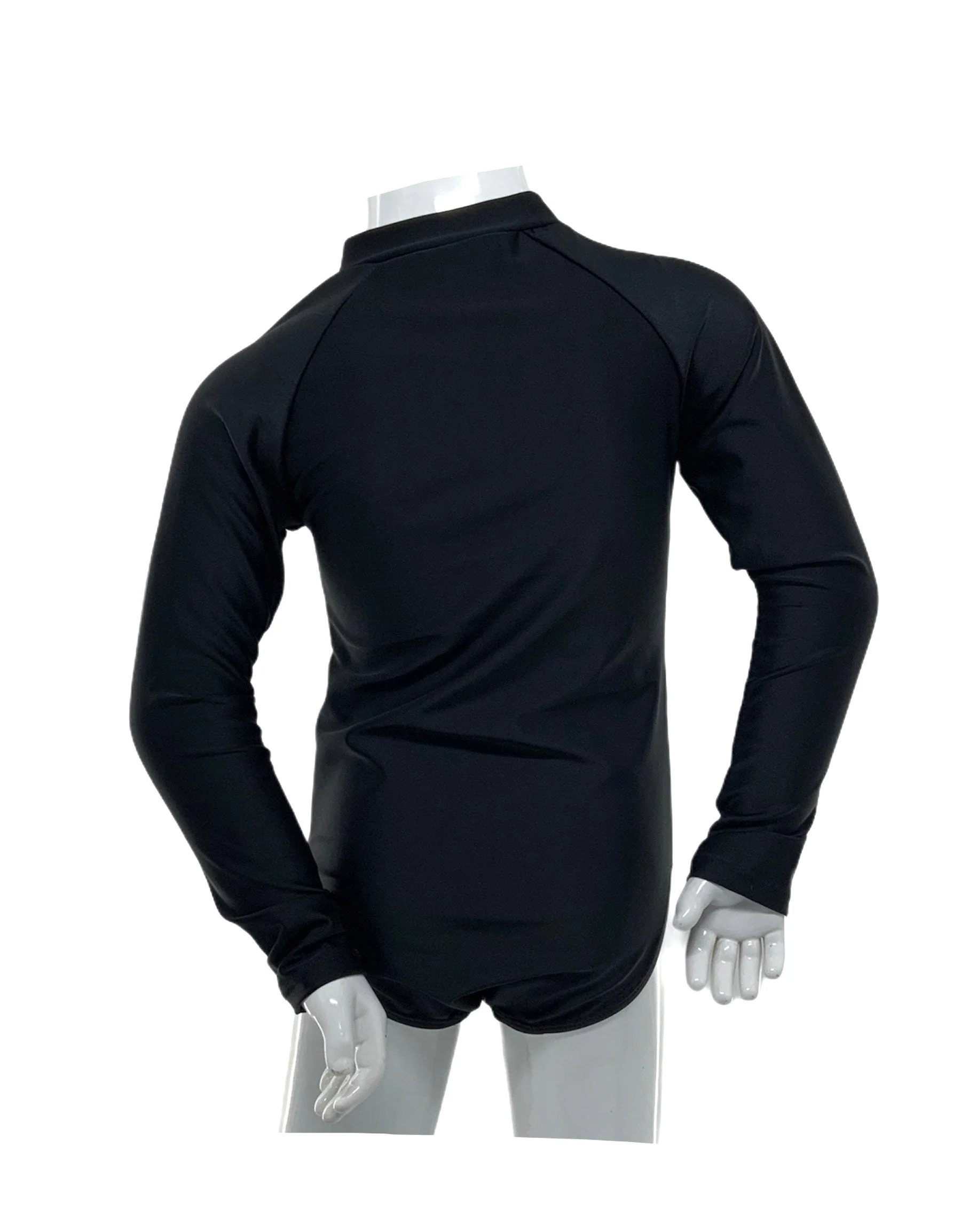 Marina West K4802 Kids One-Piece Rash Guard Swimsuit (Dark Grid) - Image 3