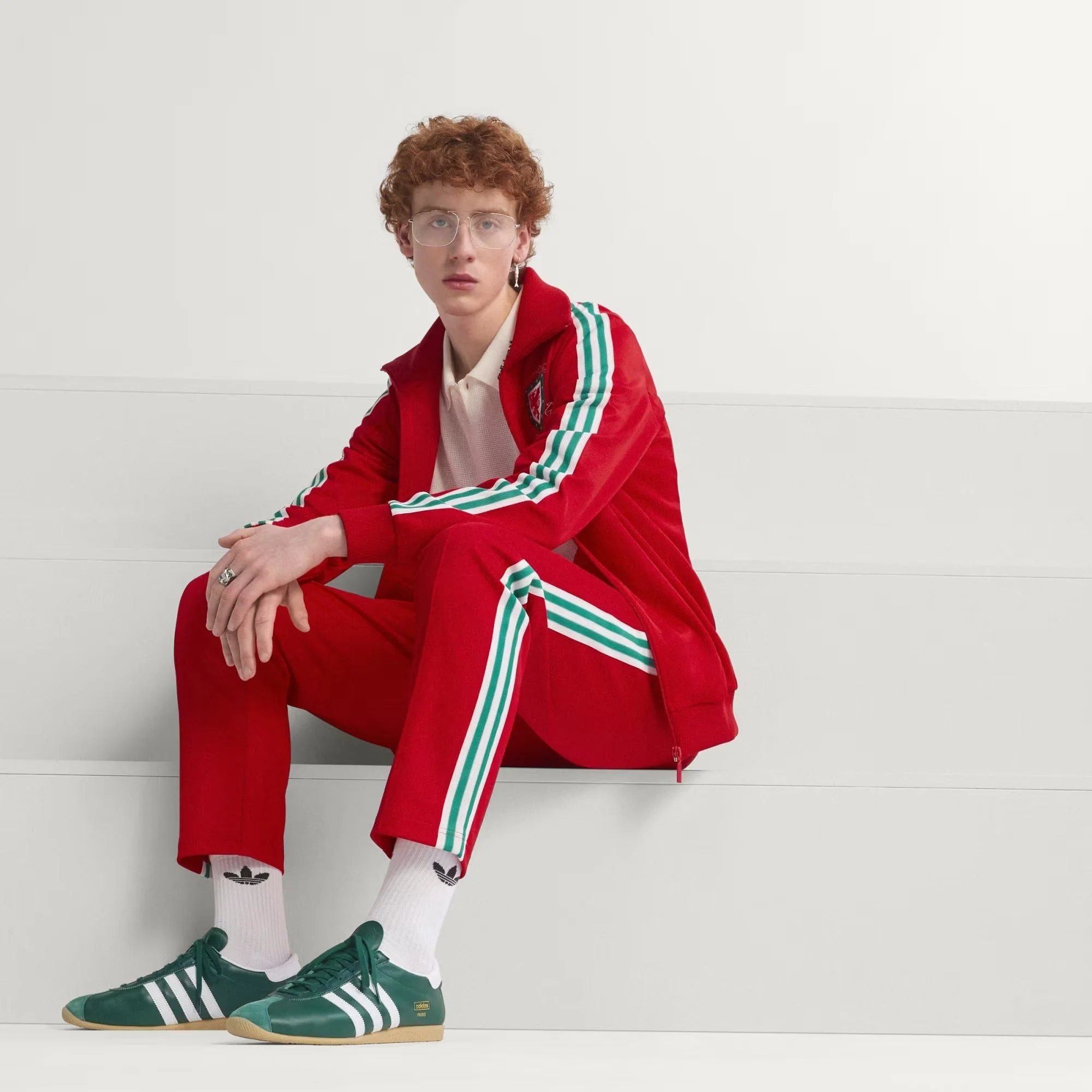 [ka8564] Mens Adidas Faw Wales 150 Years Anniversary Track Pants - Vivred - Image 3