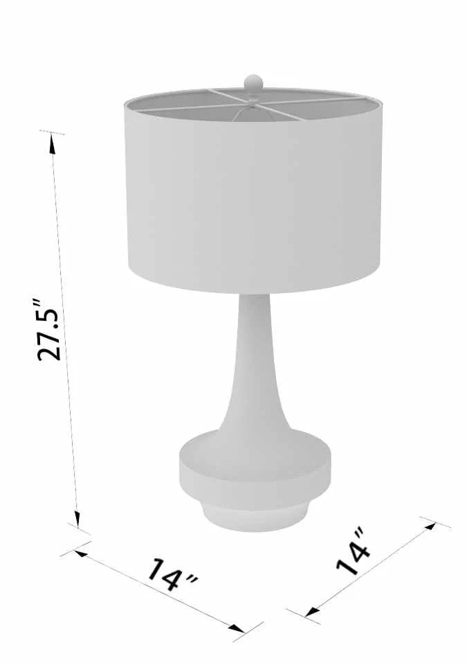 Kabankalan Seagrass Resin Table Lamp - Image 10