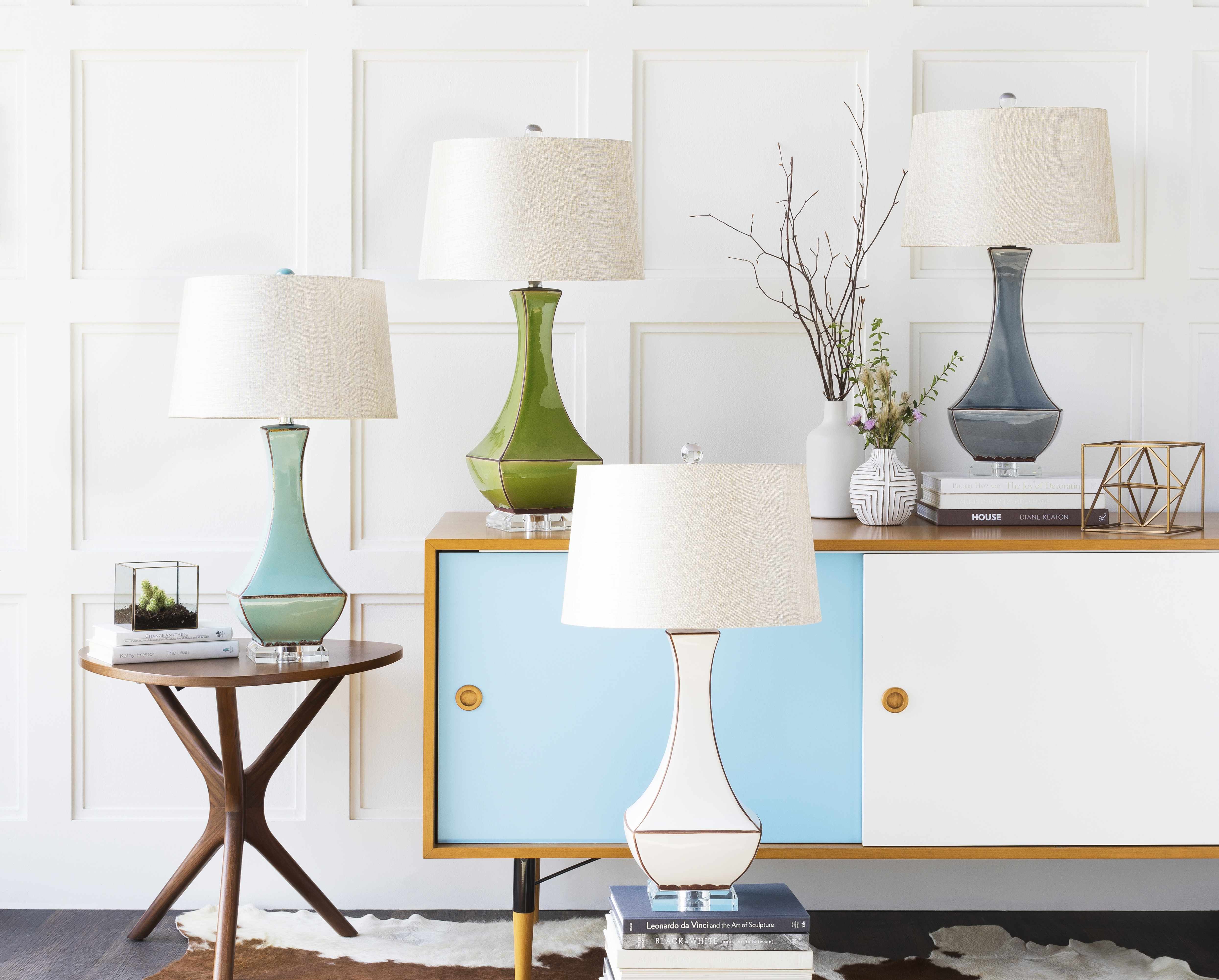 Kalilangan Gray Ceramic Table Lamp - Image 13