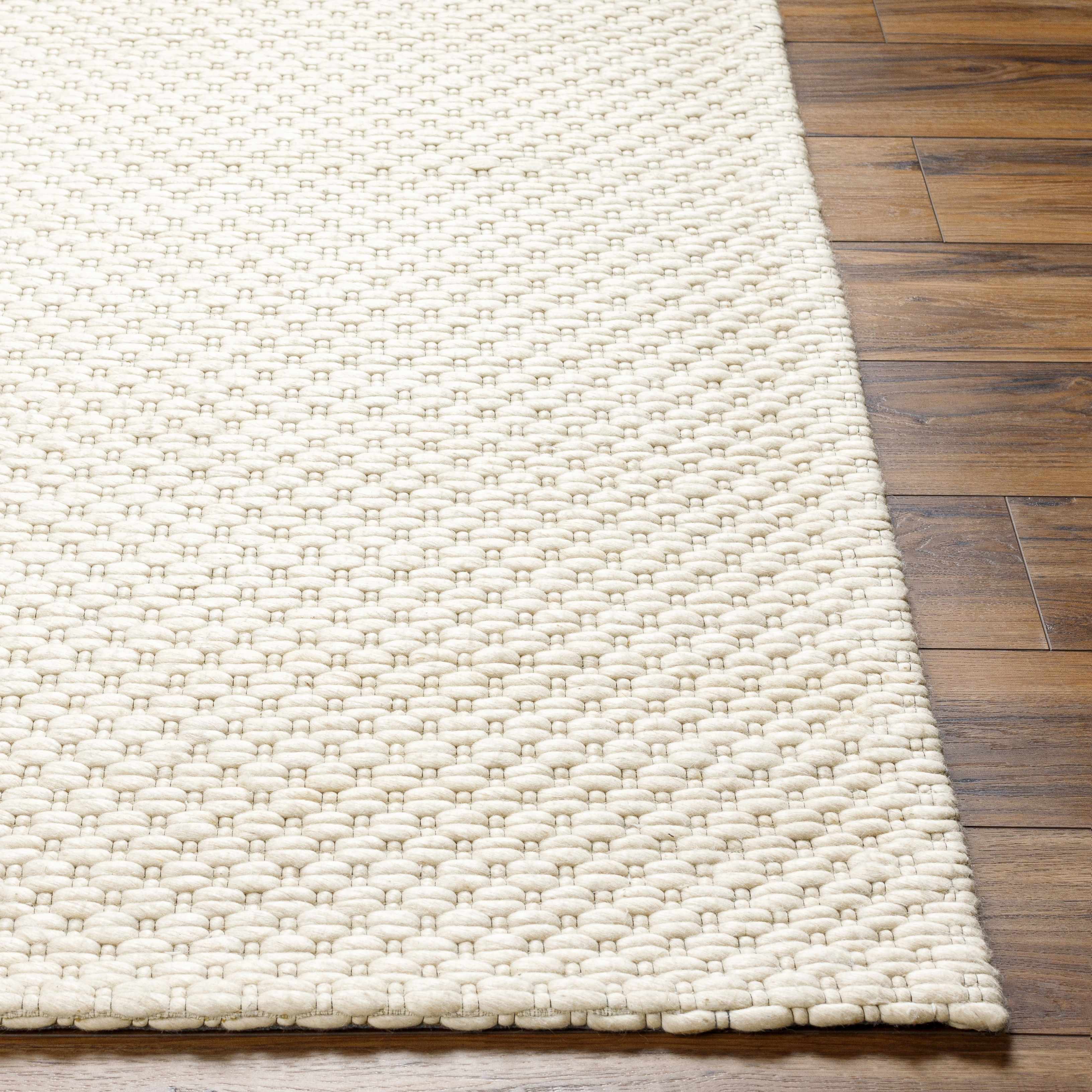 Kassa Cream Hand Woven Area Rug - Clearance - Image 5