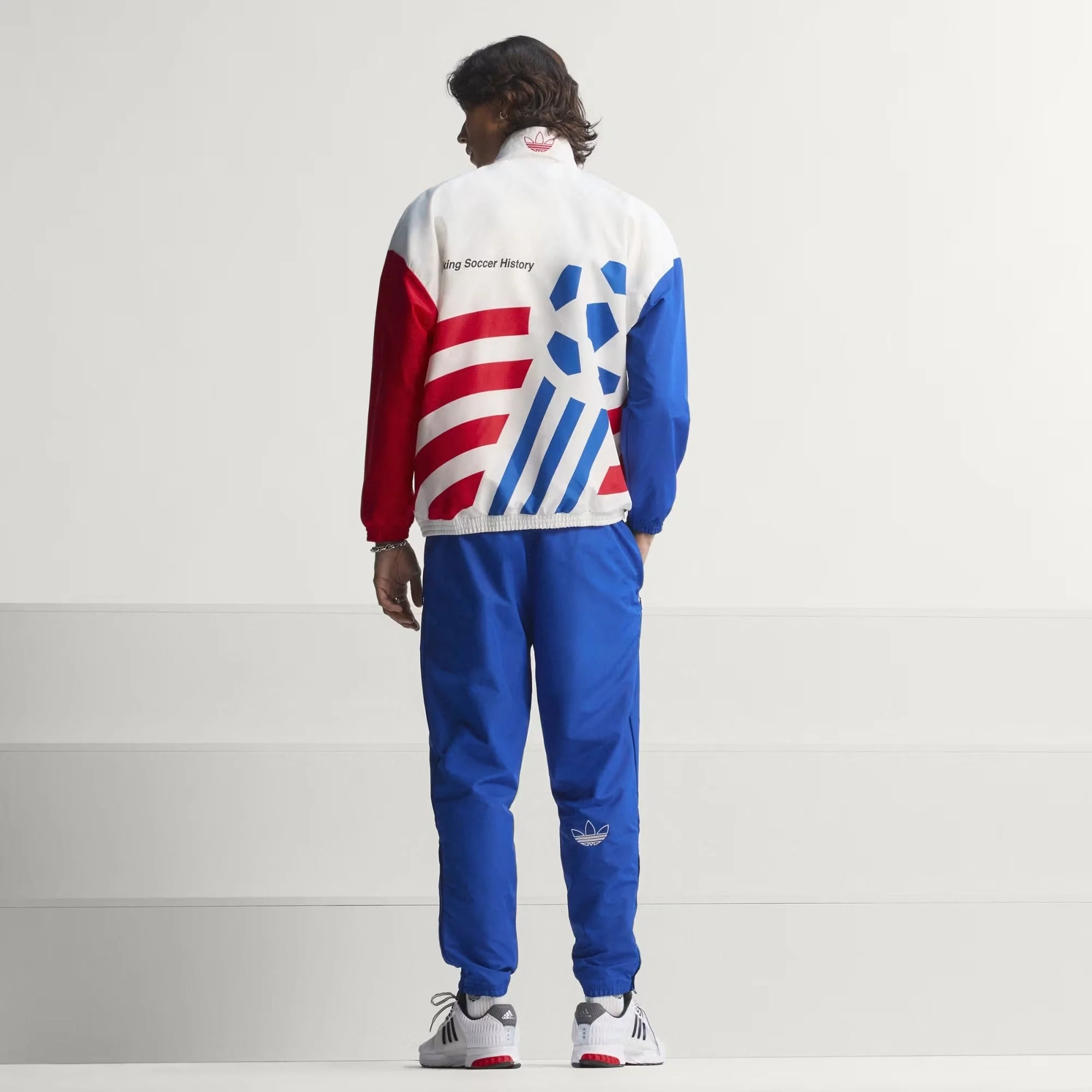 [kc5442] Mens Adidas Usa 94 Graphic Woven Track Top - Clowhi - Image 3
