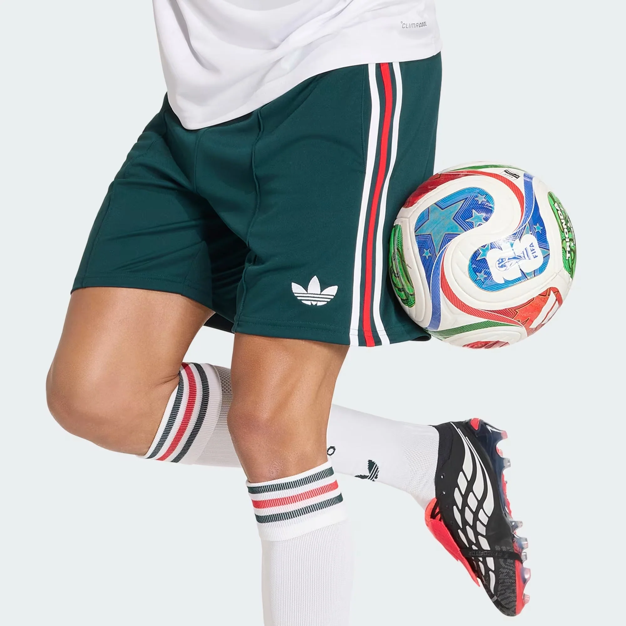 [kd1495] Mens Adidas Fmf Mexico 26 Away Shorts - Aurivy - Image 6