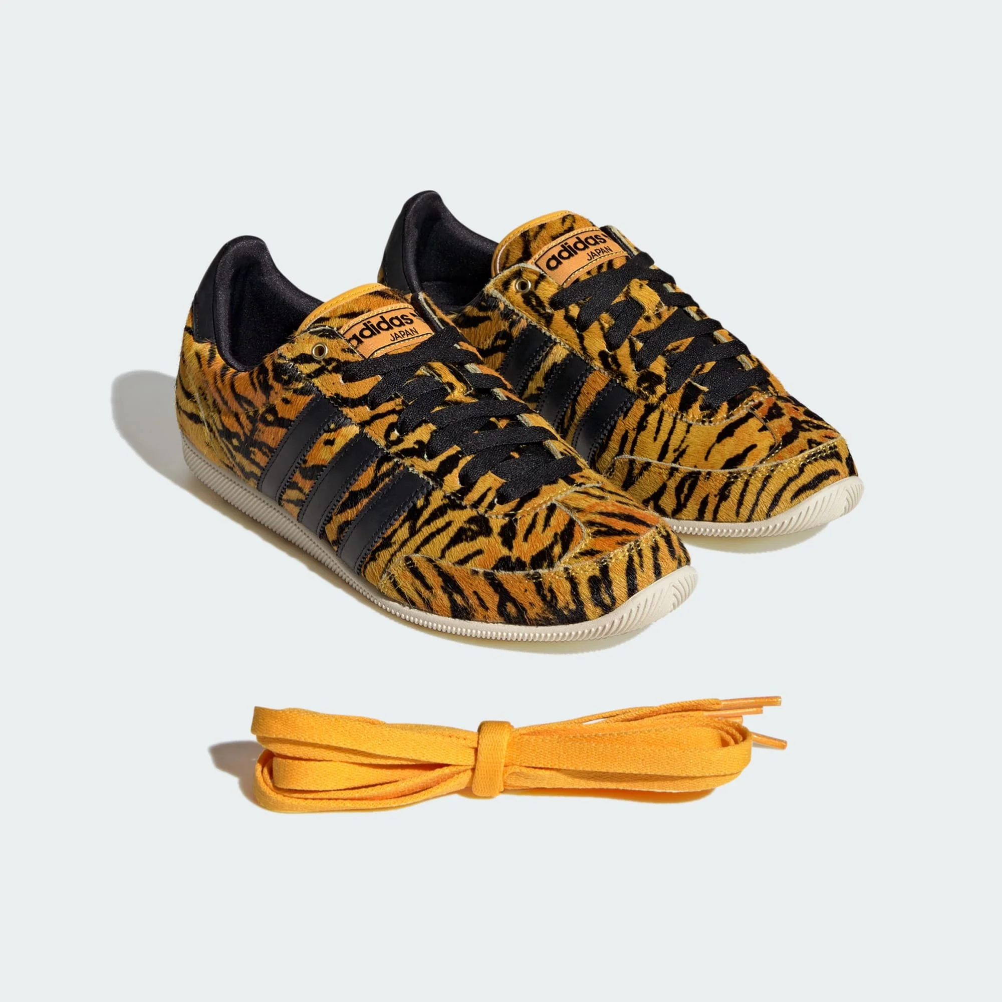 [KI6545] Womens adidas Japan 'Tiger Print Yellow Black' - Image 2