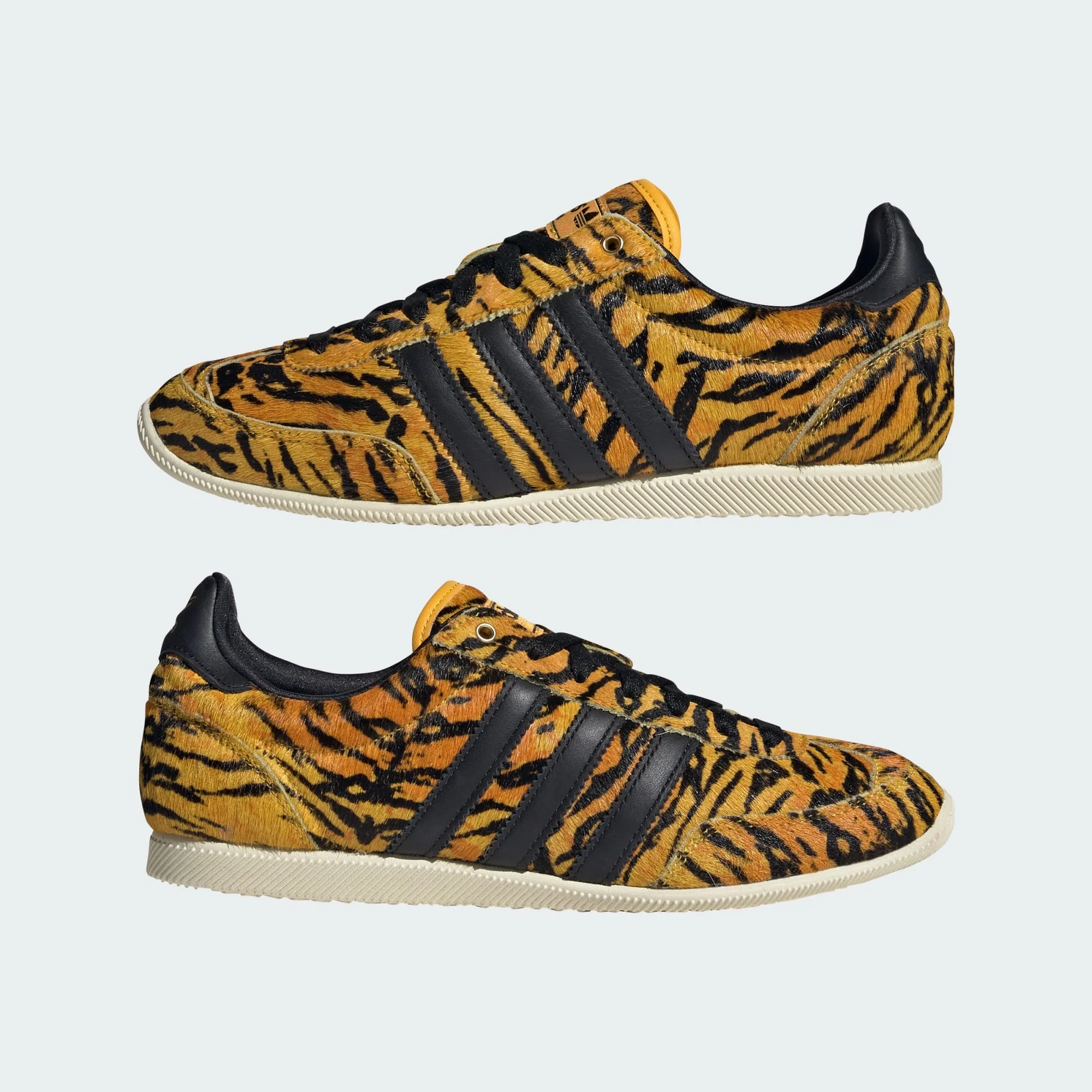 [KI6545] Womens adidas Japan 'Tiger Print Yellow Black' - Image 4