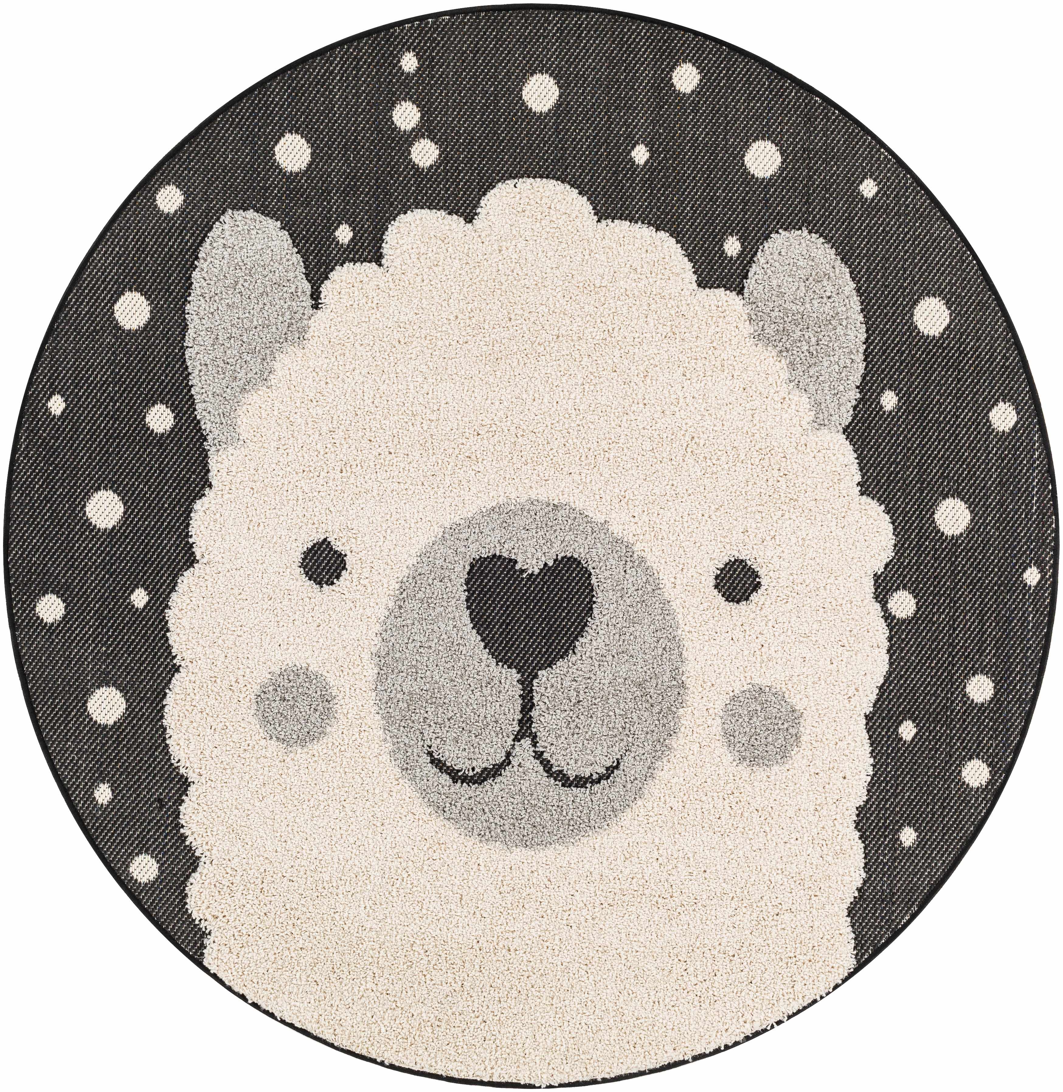 Kids Llama Animal Print Nursery Outdoor Area Rug - Clearance - Image 4