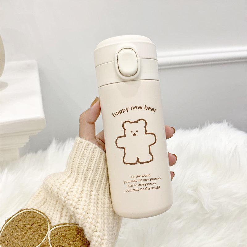 Kids Stainless Steel Water Bottle – 450ml Insulated with Flip Lid - Image 5