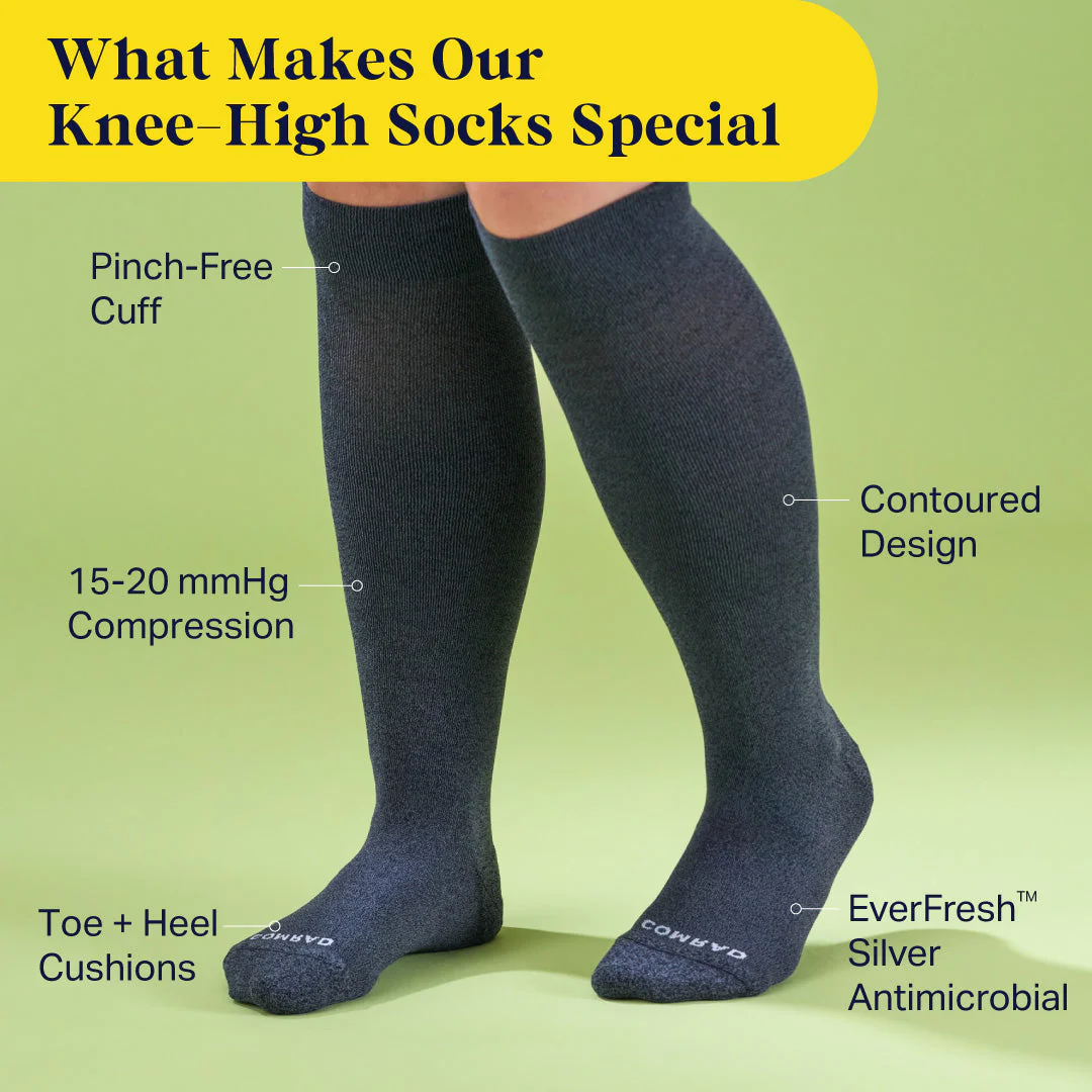 Knee-High Compression Socks - Solid - Image 3