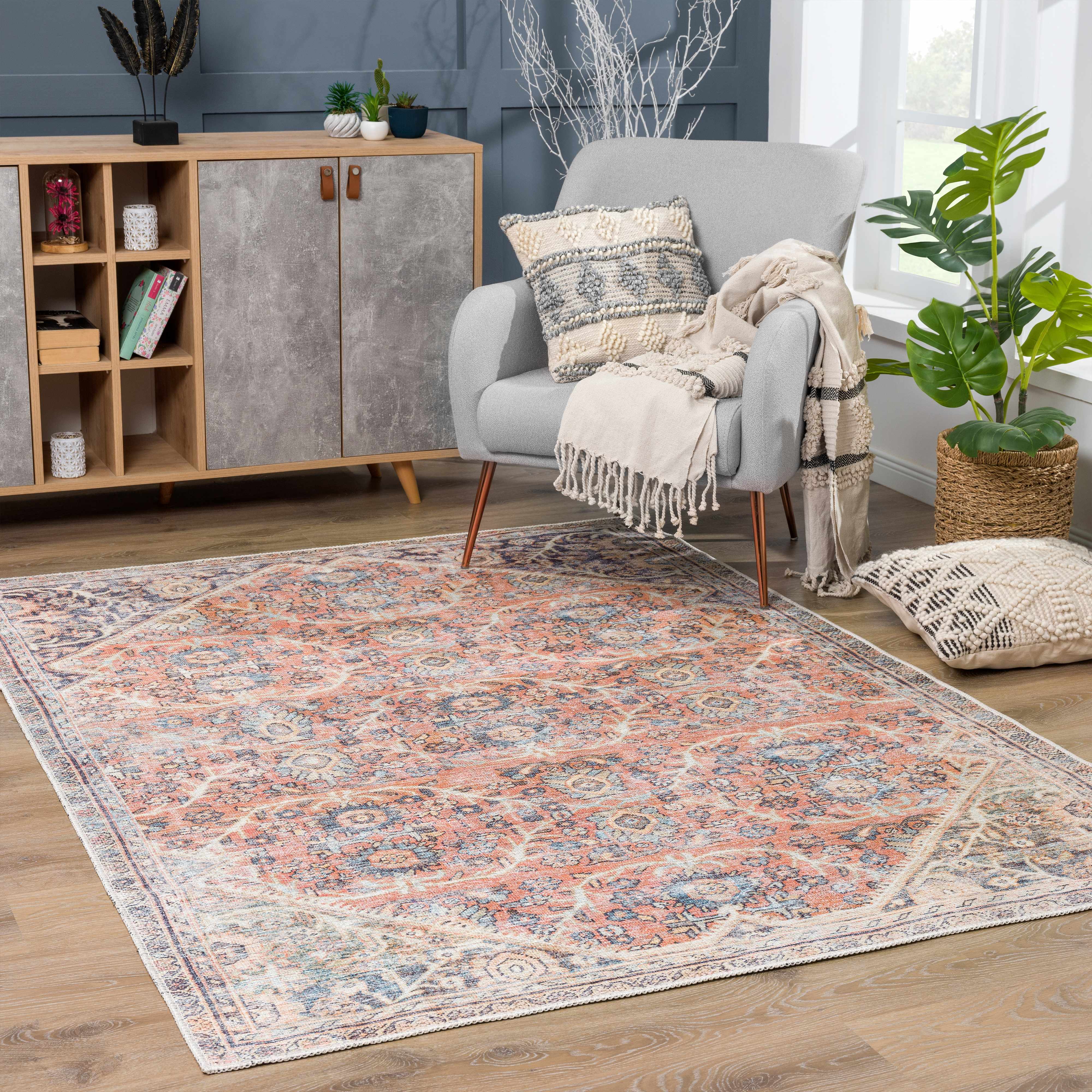 Konstantina Washable Area Rug - Clearance - Image 4