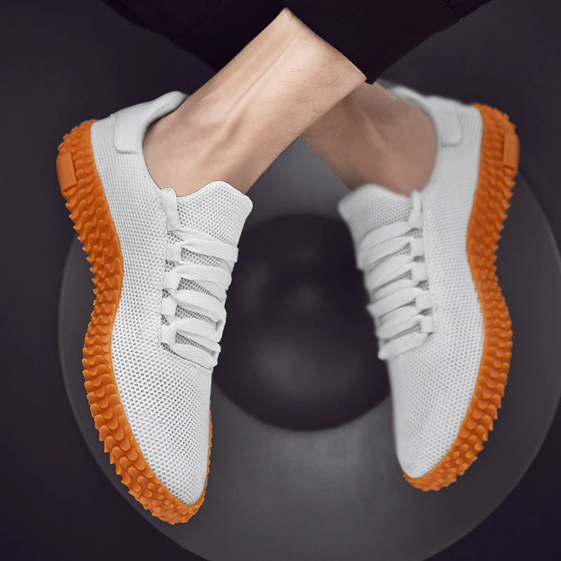 Korean Forrest Gump Flying Woven Shoes - Image 3