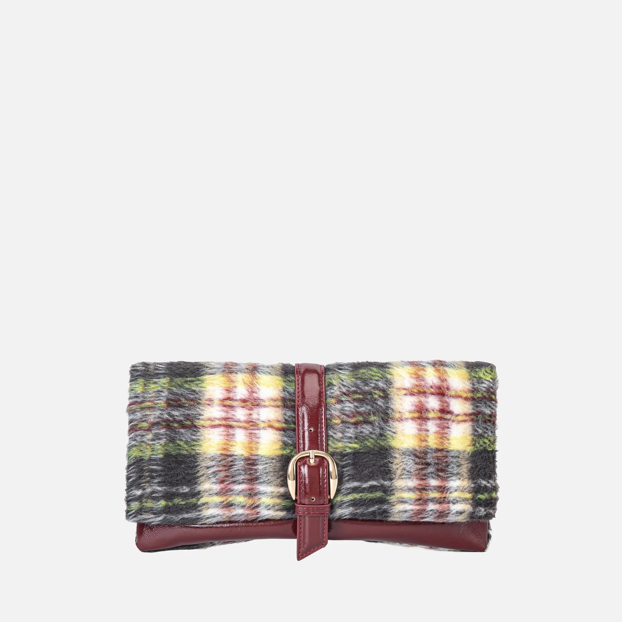 Koumei Faux Fur Clutch Bag - Image 6