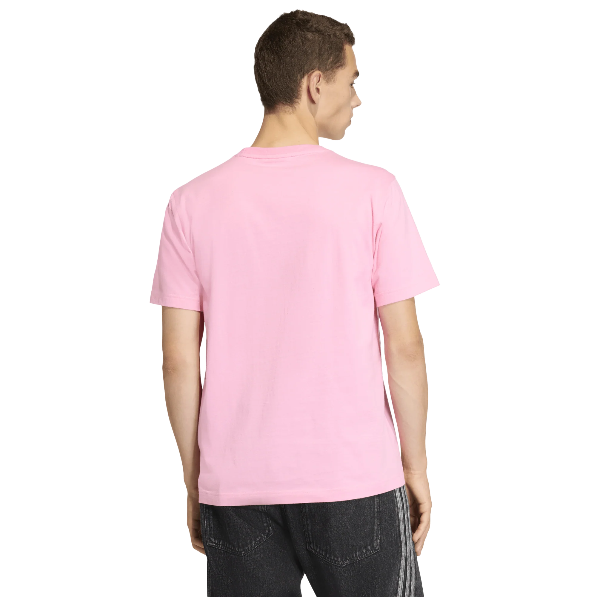 [kr8884] Mens adidas Originals Trefoil Essentials T-shirt - Image 2