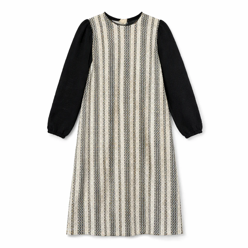 Lace Puff Sleeve Dress - Image 2