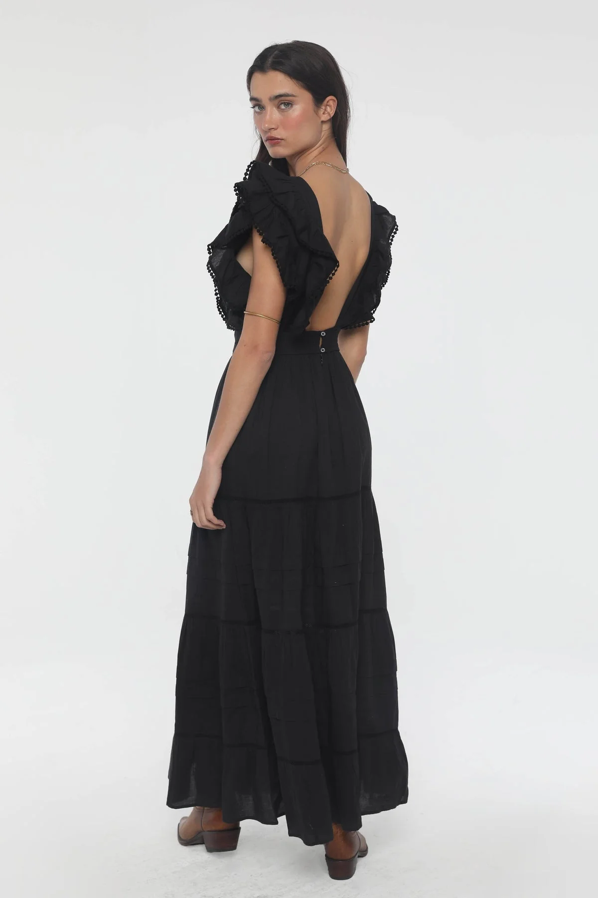 Lantern Maxi Dress - Image 4