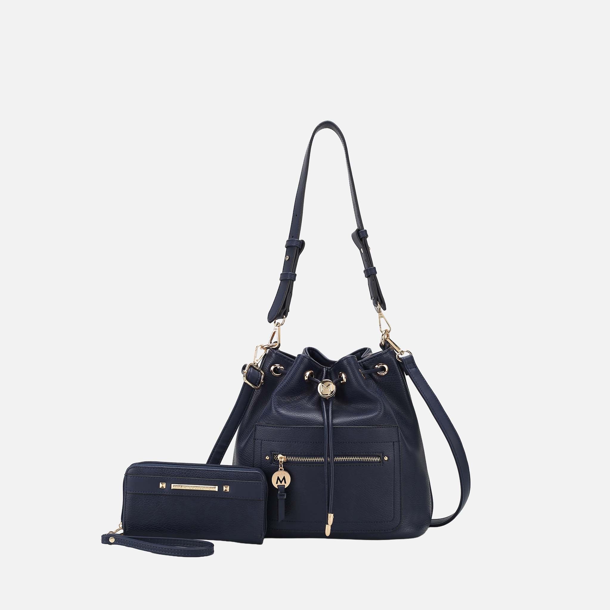 Larissa Bucket Bag and Wallet Set - Image 11