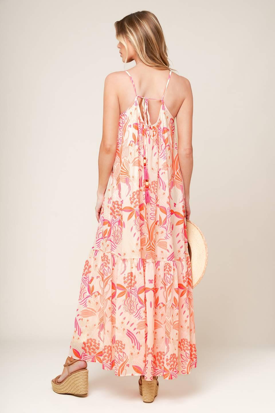 Lauren Secret Garden Woven Maxi Dress - Image 2
