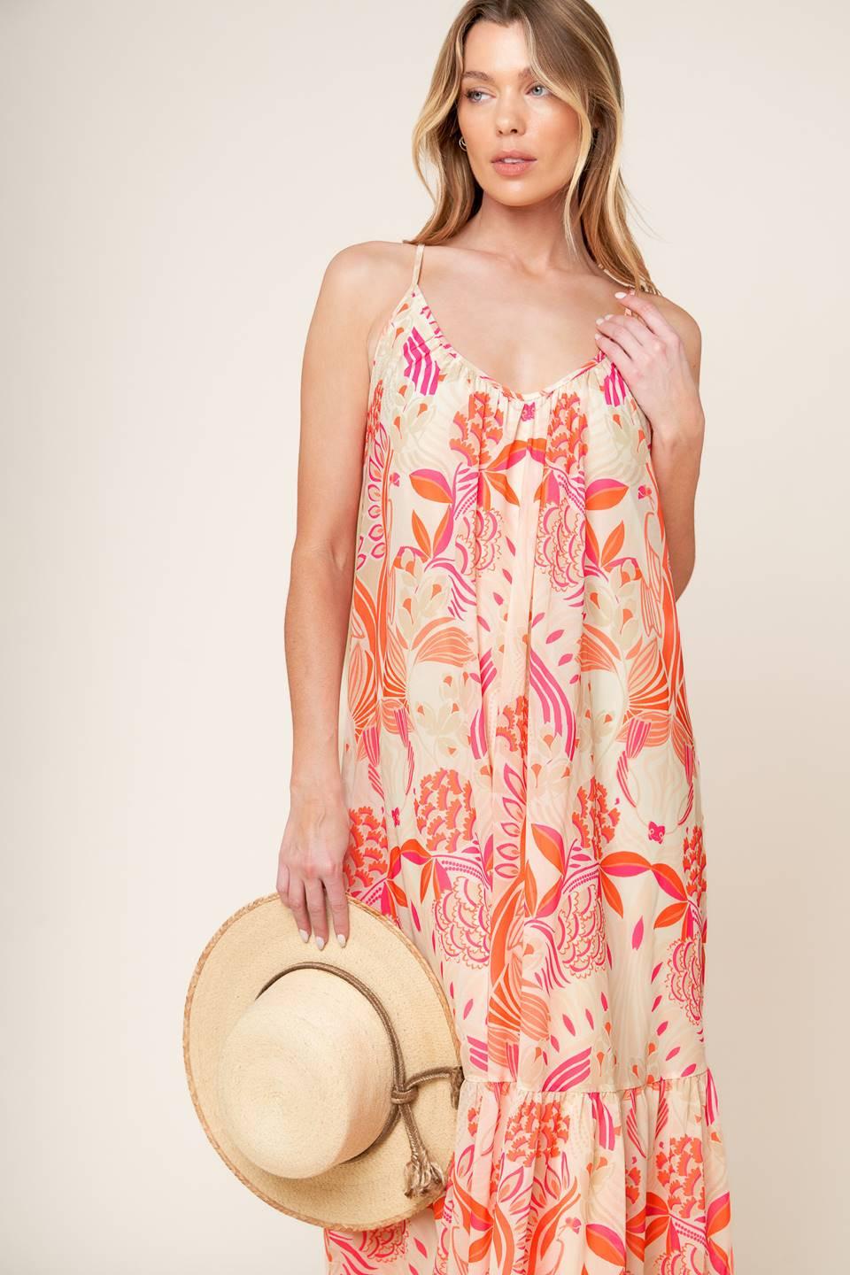 Lauren Secret Garden Woven Maxi Dress - Image 6