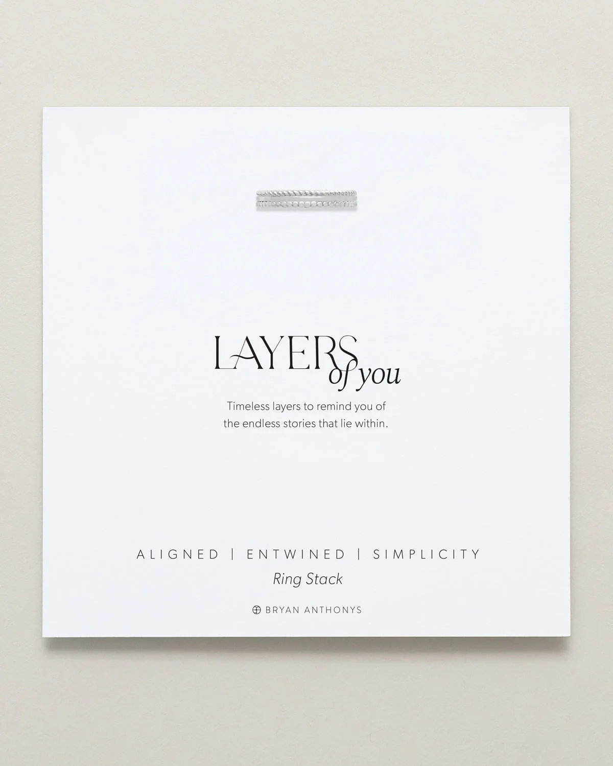 Layers of You Ring Stack - Image 2