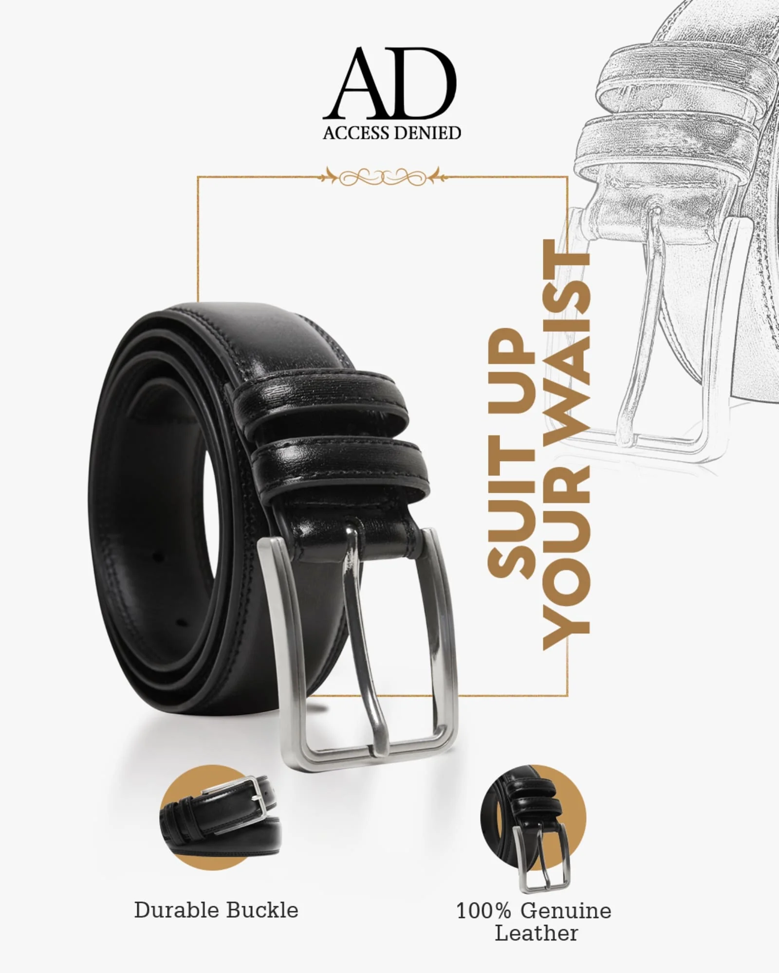 Leather Belt - Image 2