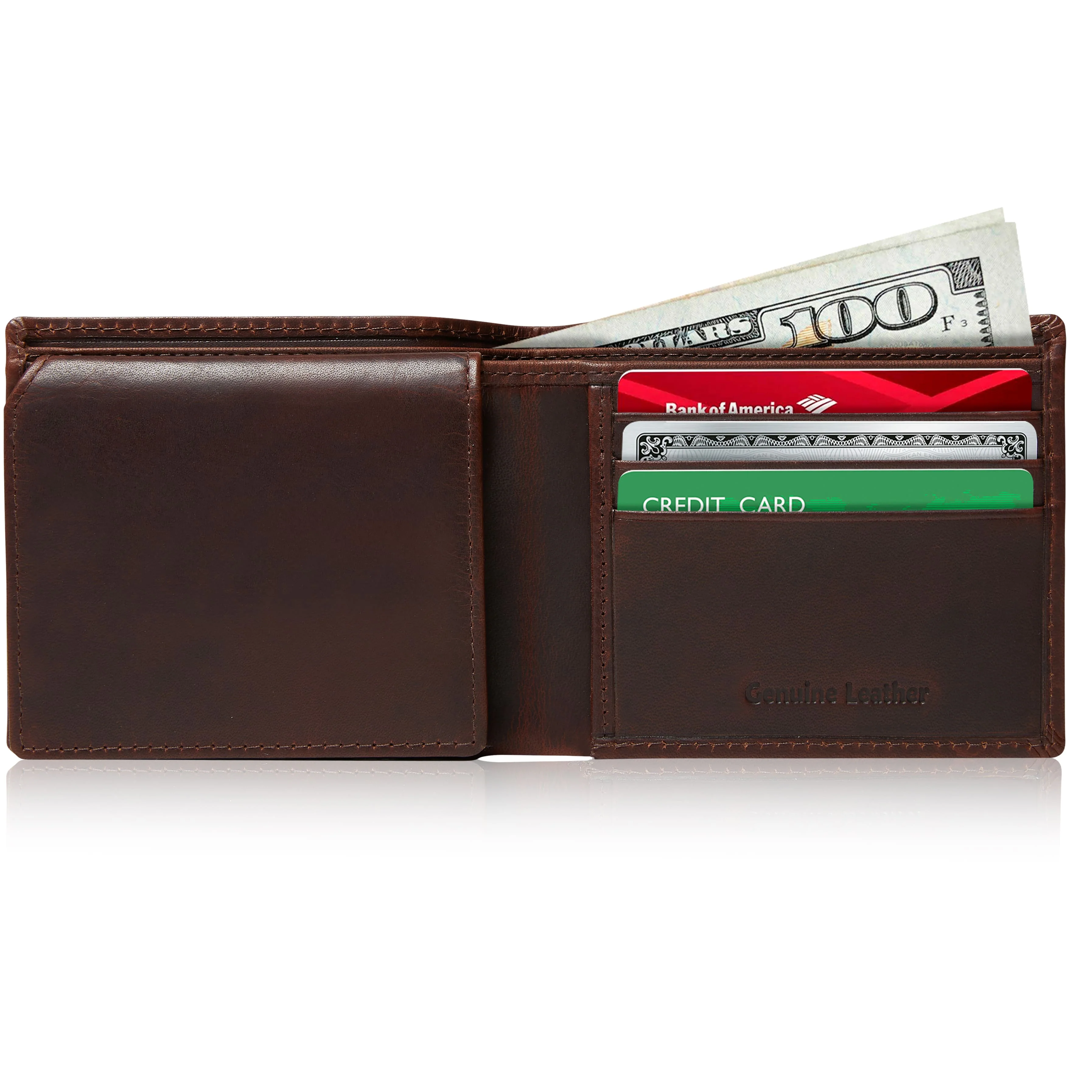 Leather Bifold Wallet - Image 13