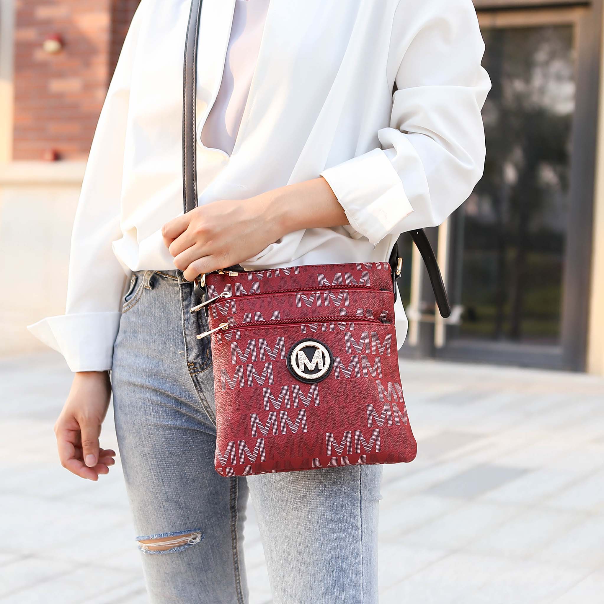 Lemuel  Signature Crossbody Bag - Image 2