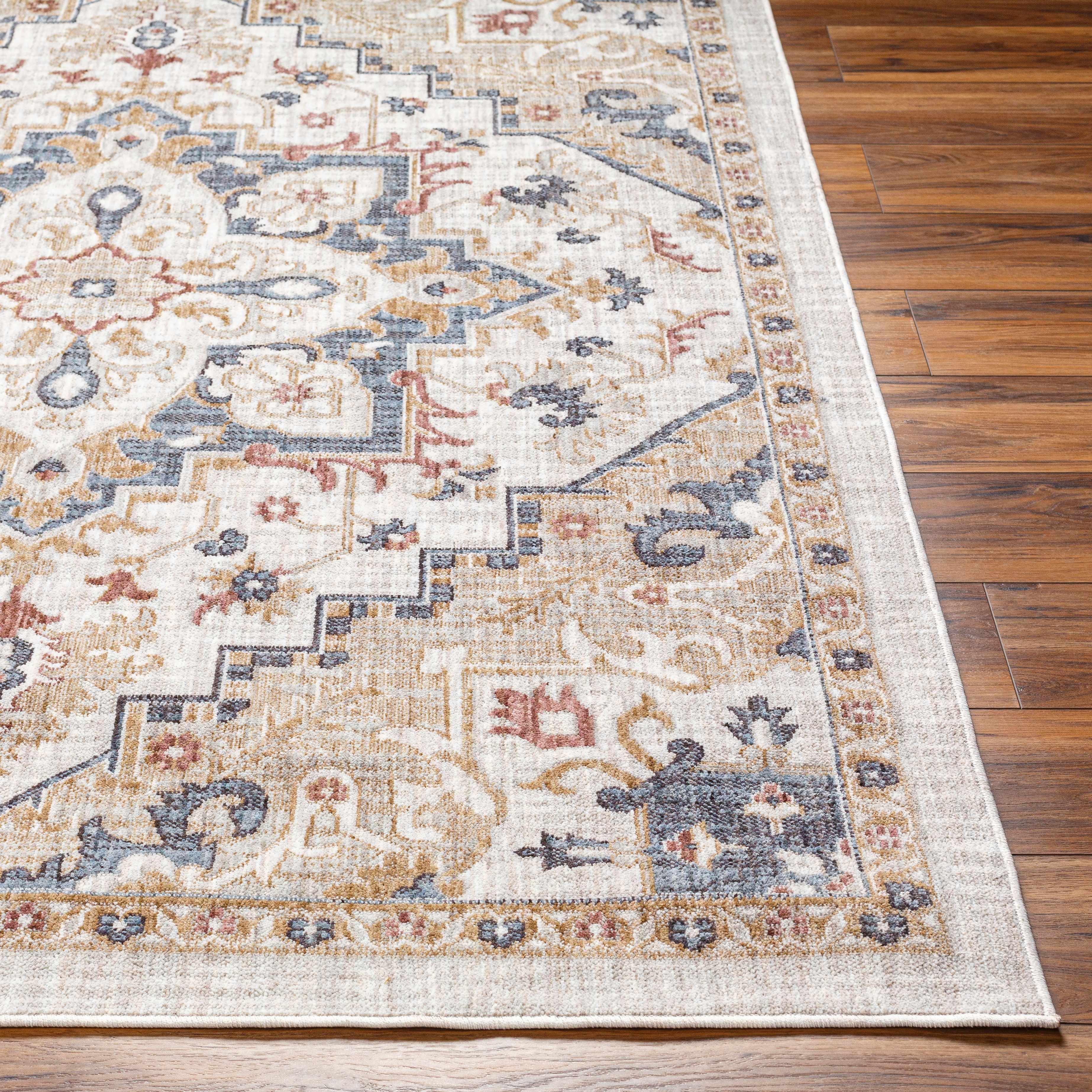 Lewa Cream Outdoor Area Rug - Clearance - Image 5