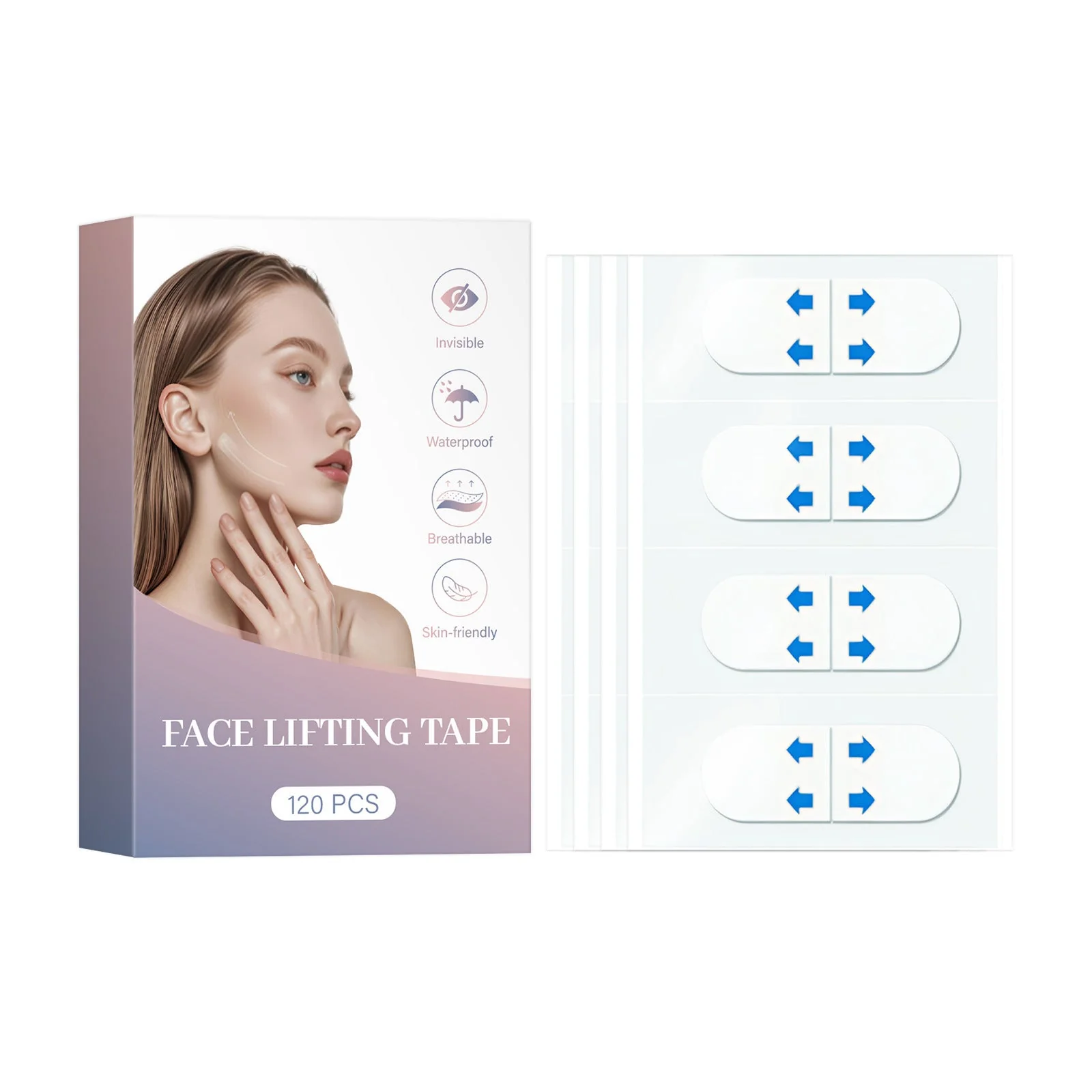 Lifting Small V Face Physical Lifting Fading Wrinkle Tightening Chin Lifting Stickers - Image 4