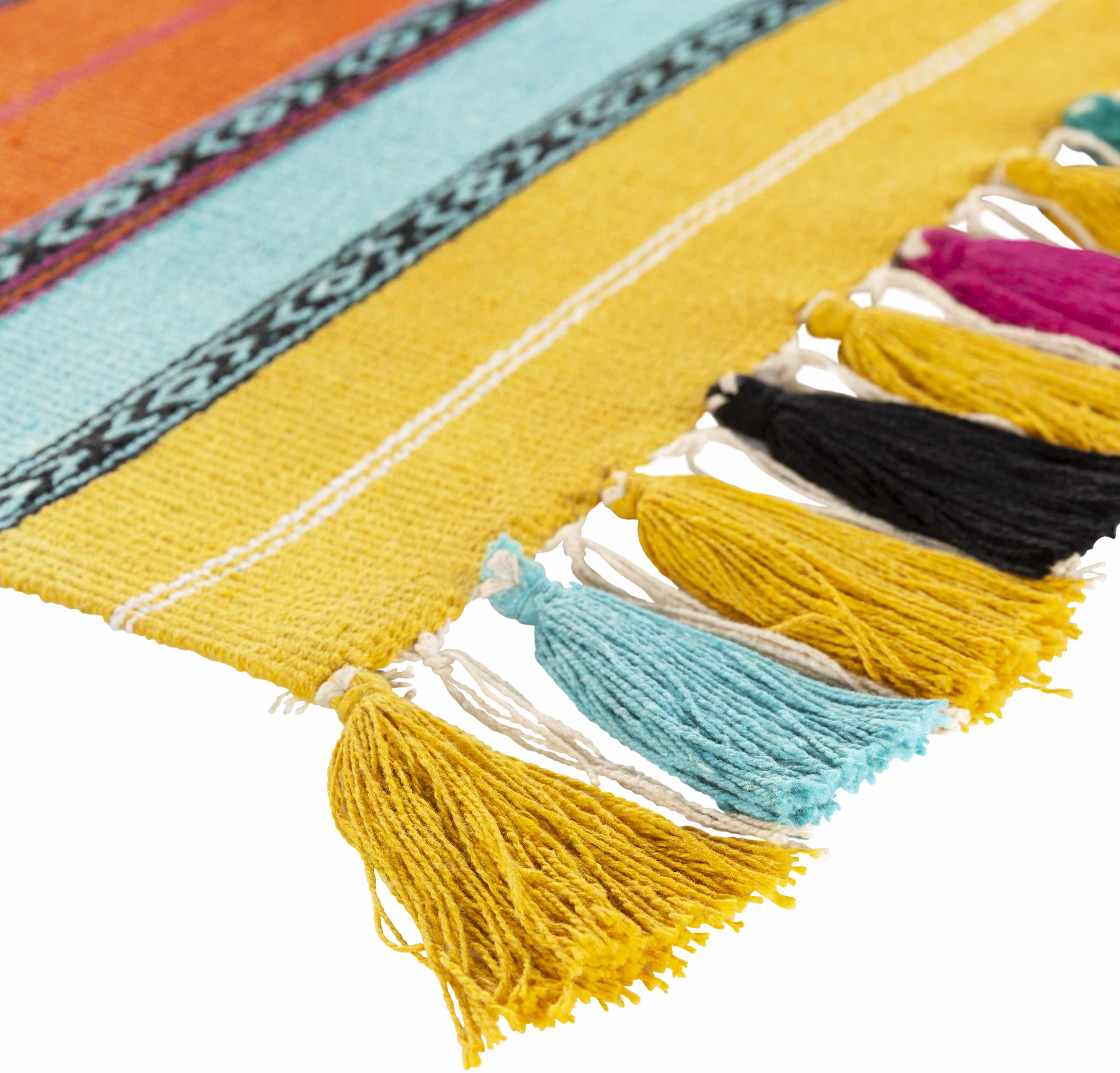 Ligaya Colorful Striped Bohemian Wall Hanging - Clearance - Image 5