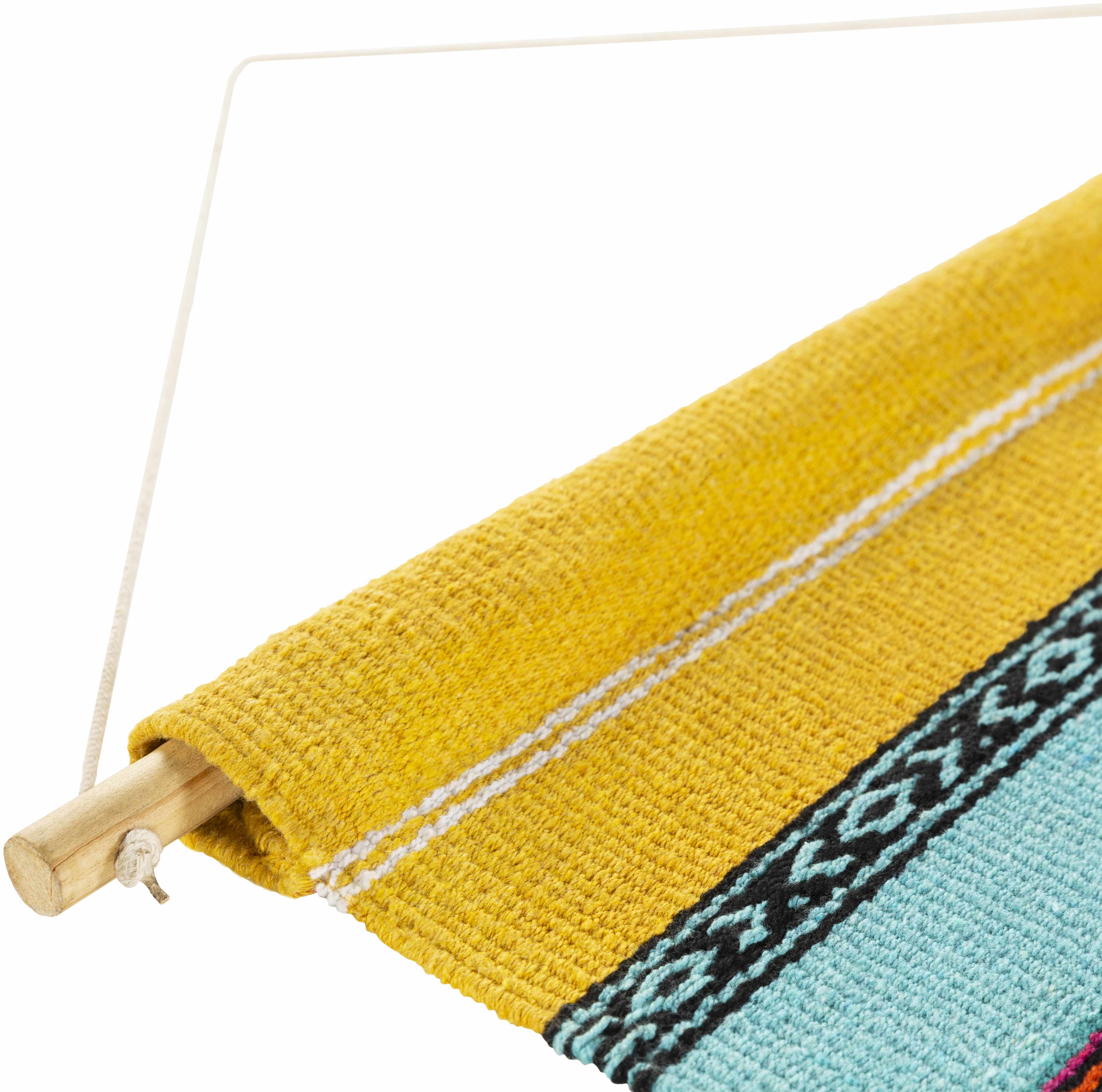 Ligaya Colorful Striped Bohemian Wall Hanging - Clearance - Image 6