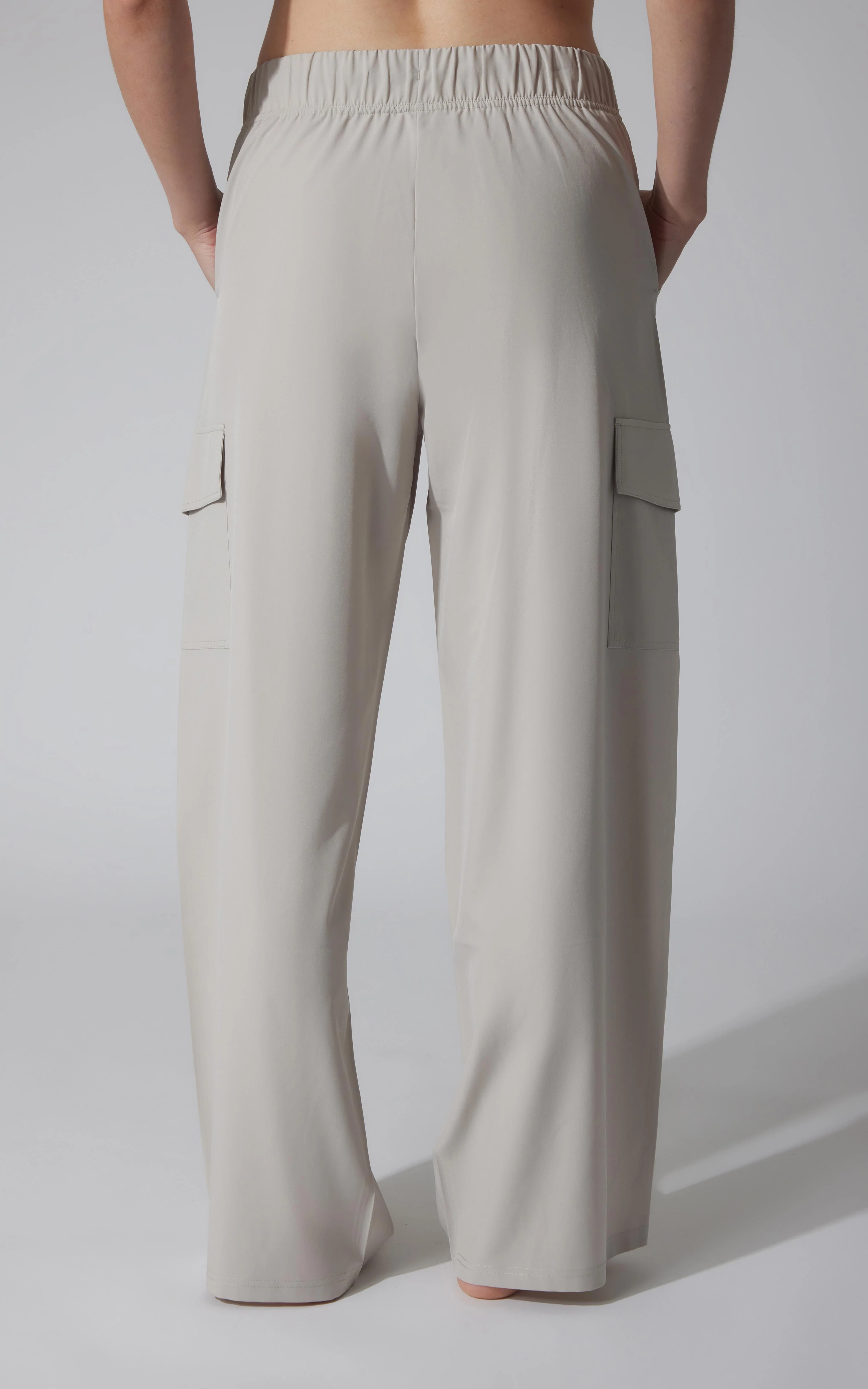 Lightstreme Wide Leg Cargo Pocket Pant - Our Earthy Story - Image 2