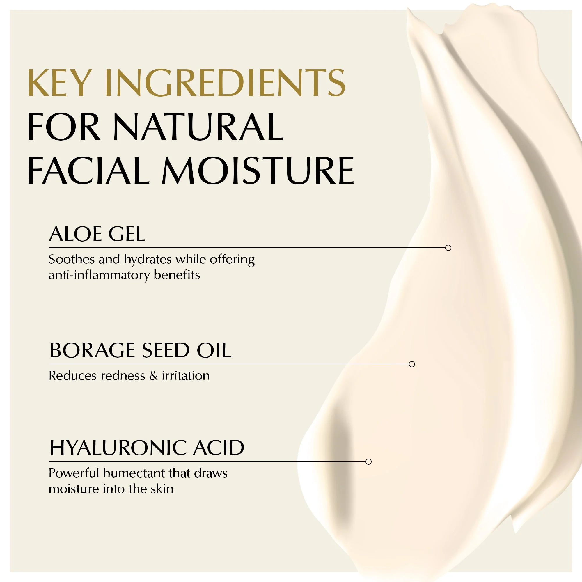 Lightweight Face Moisturizer for Sensitive & Dry Skin – Calming & Hydrating - Image 4