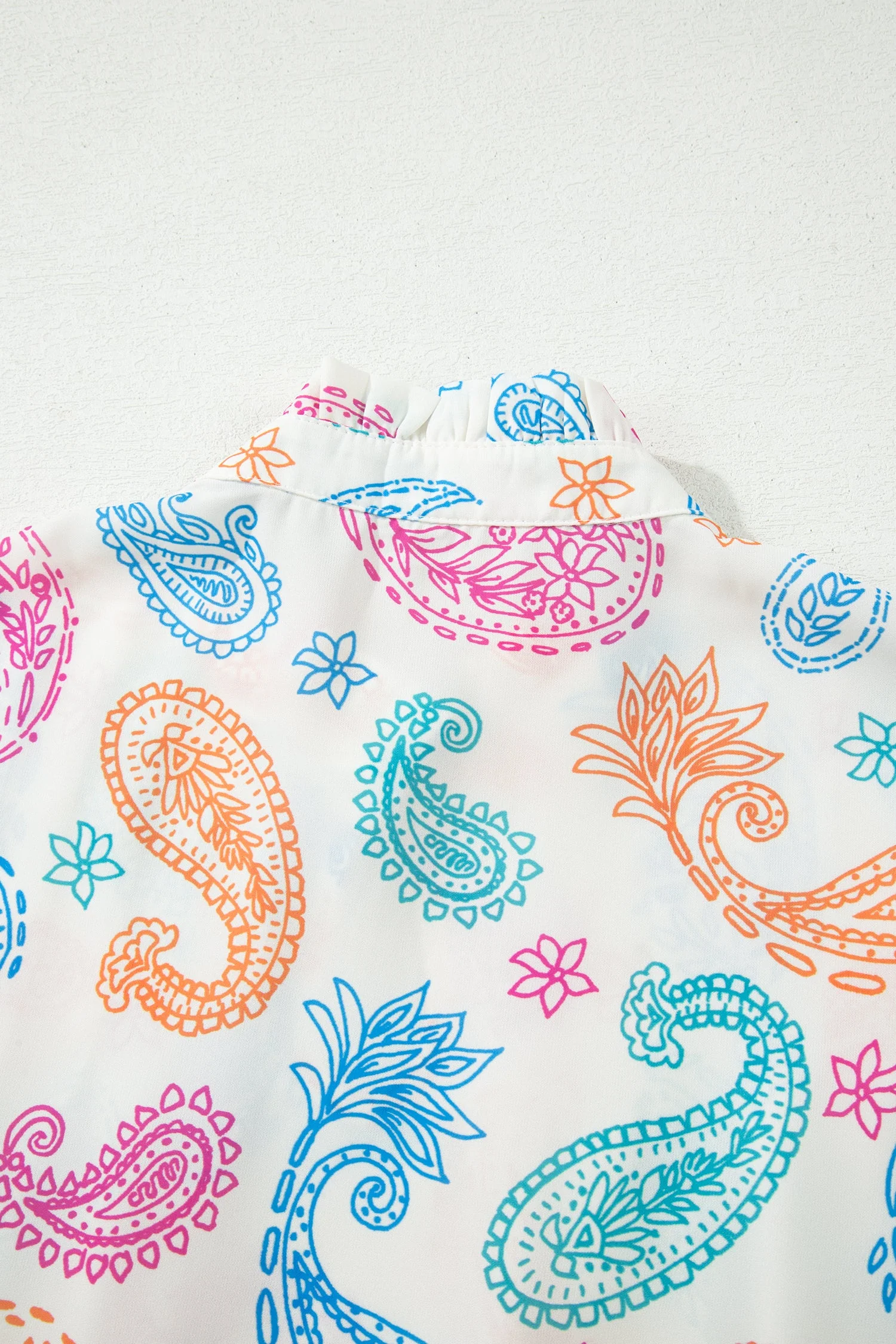 Lilyana Keyhole Puff Sleeve Blouse - Image 8