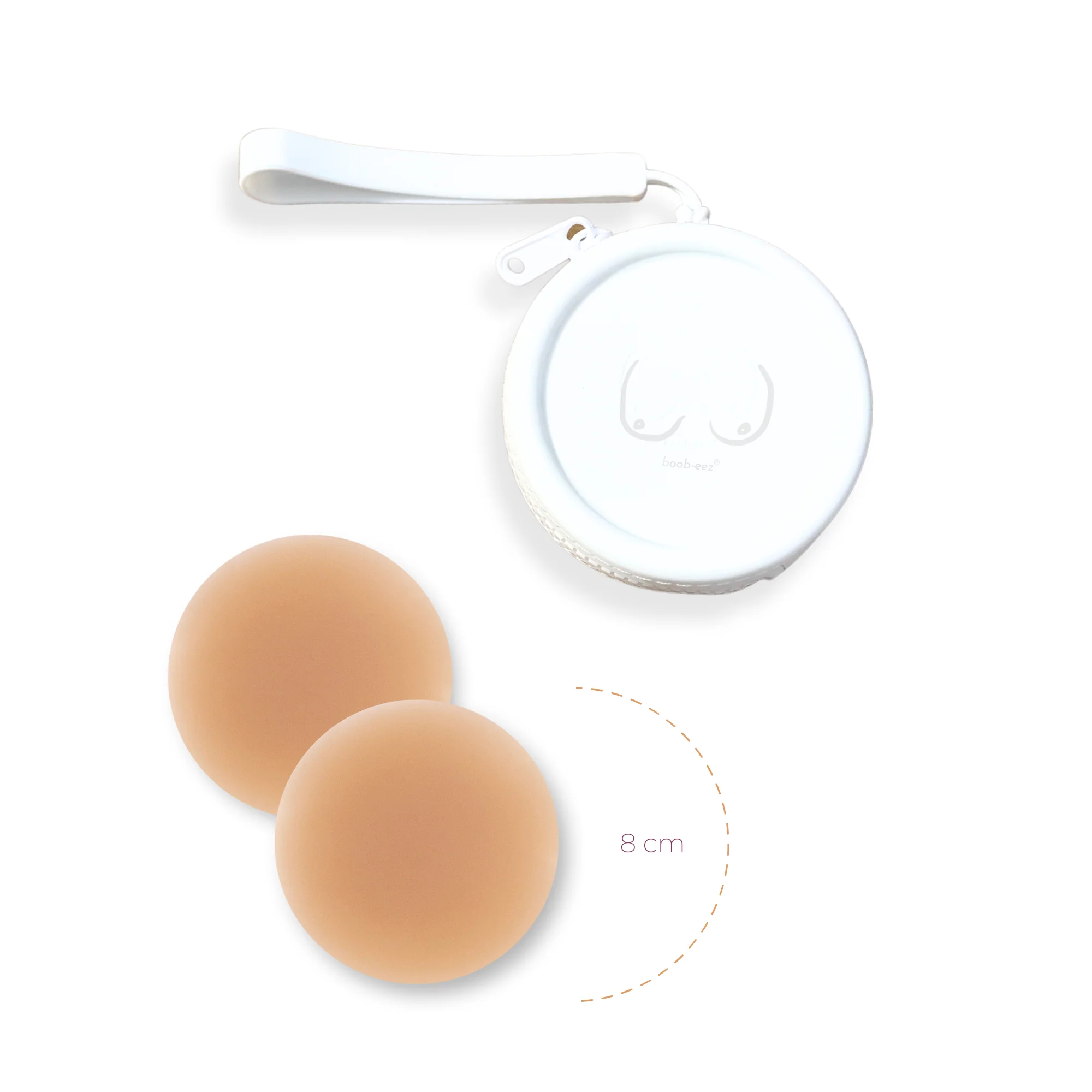 Limited Edition Deluxe Duo in White - Dark Nude - Image 13