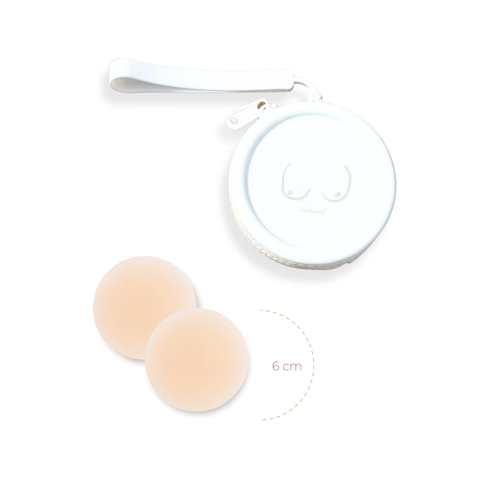 Limited Edition Deluxe Duo in White - Light Nude - Image 2