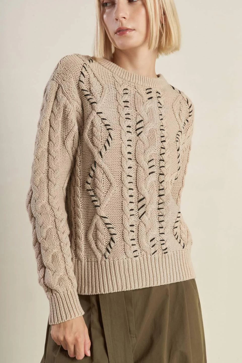 Little Bit in Love Sweater Knit Top - Image 3