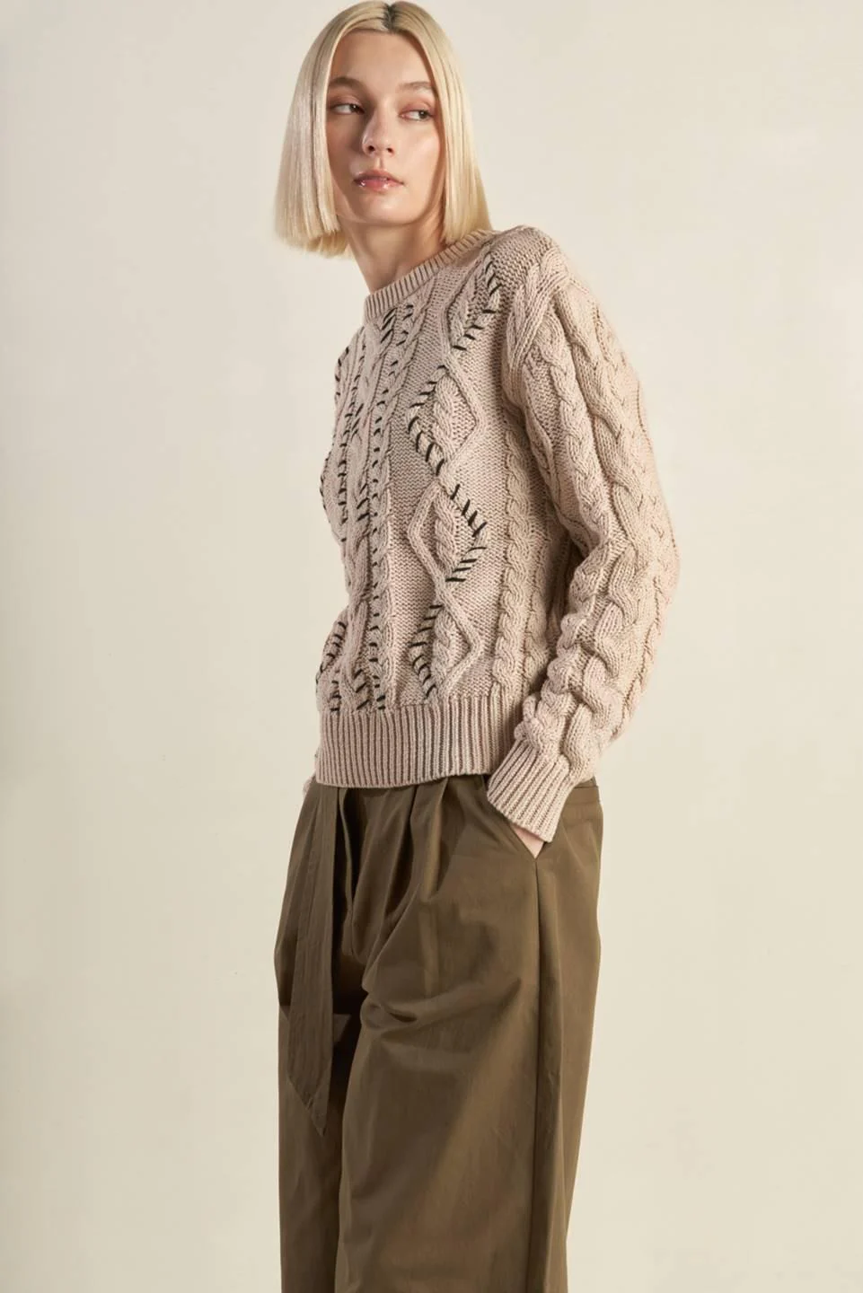 Little Bit in Love Sweater Knit Top - Image 5