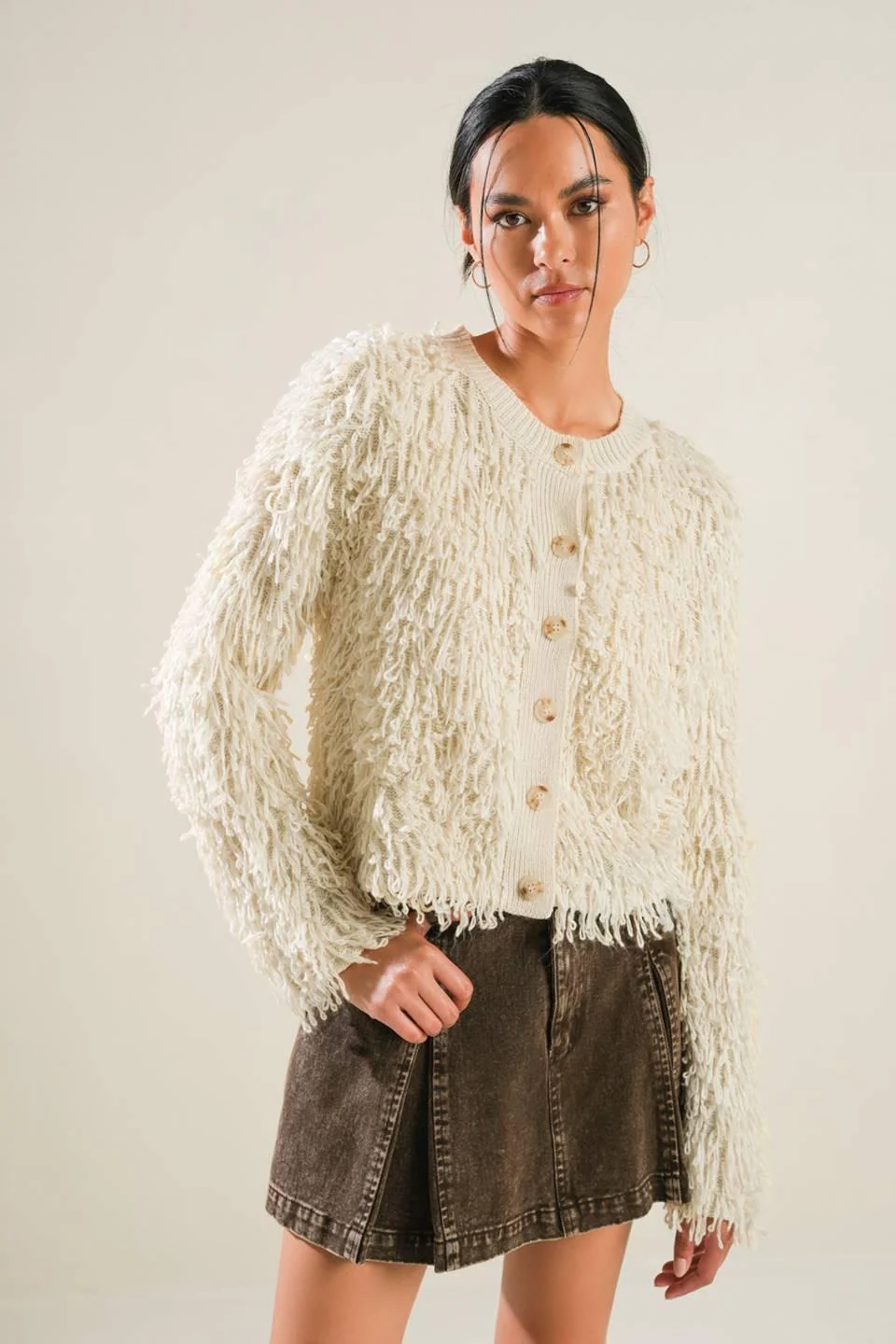 Live in the Now Sweater Cardigan - Image 4